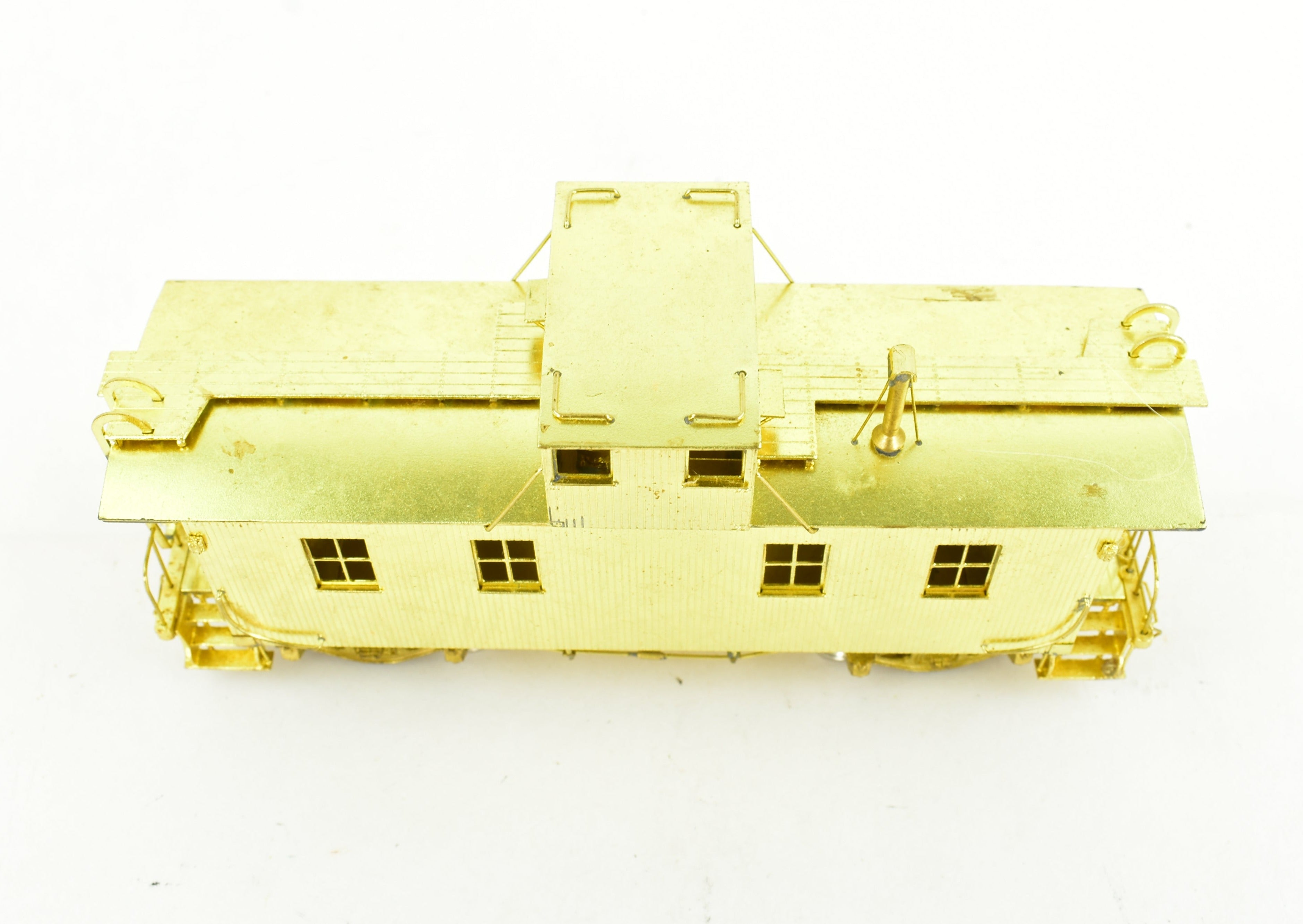 HO Scale Brass Alco NYC - New York Central 28' Wide Cupola Wood Caboose Model