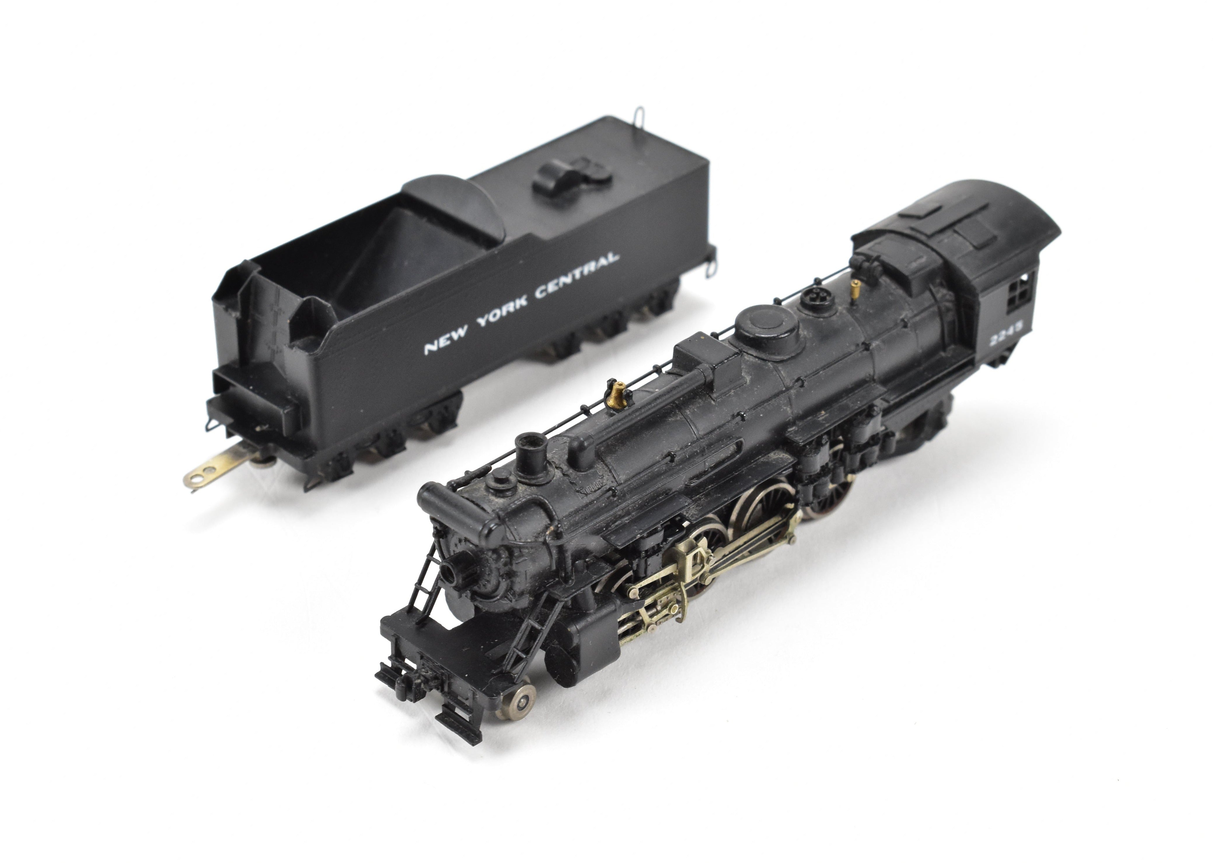 Brass N Scale Key Model Imports New York Central H - 10a 2 - 8 - 2 FP Locomotive
