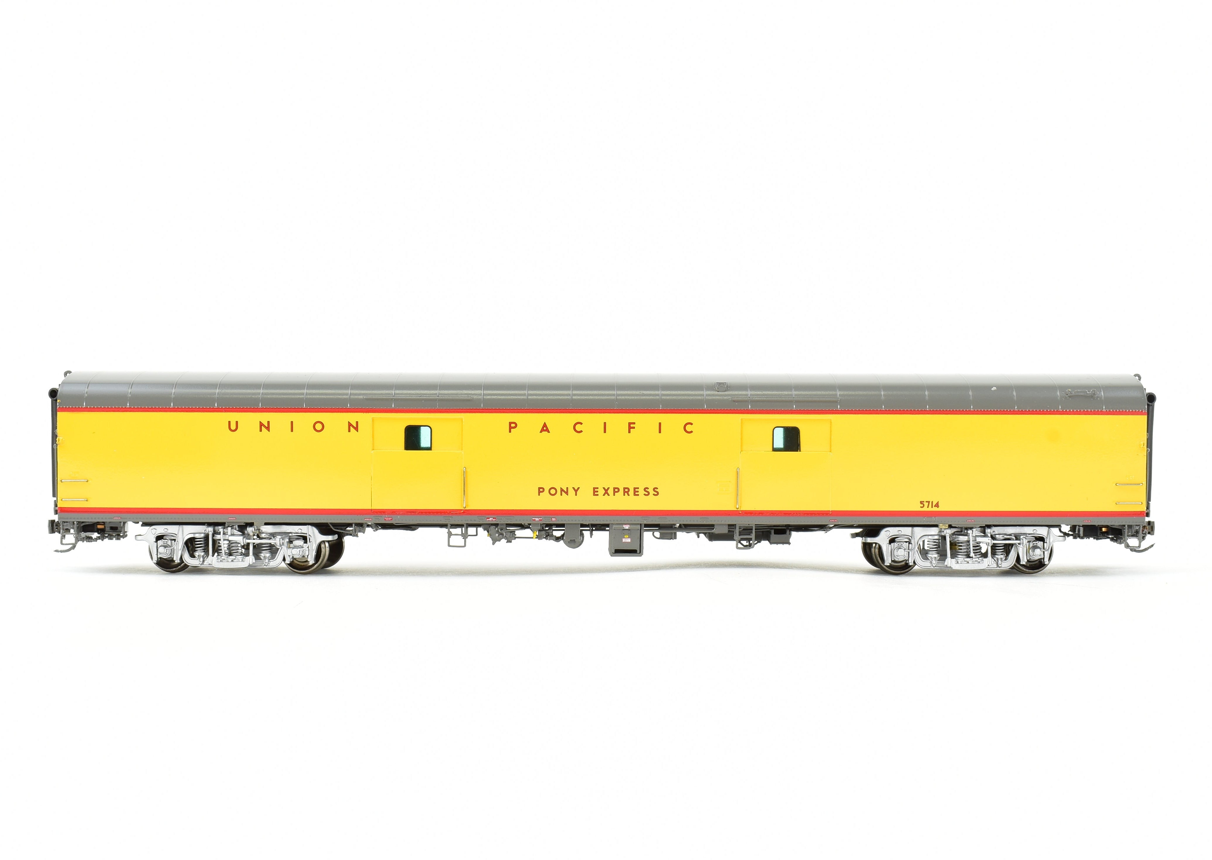 HO Brass OMI Union Pacific Pony Express Baggage Car FP No. 5174 by Overland Models