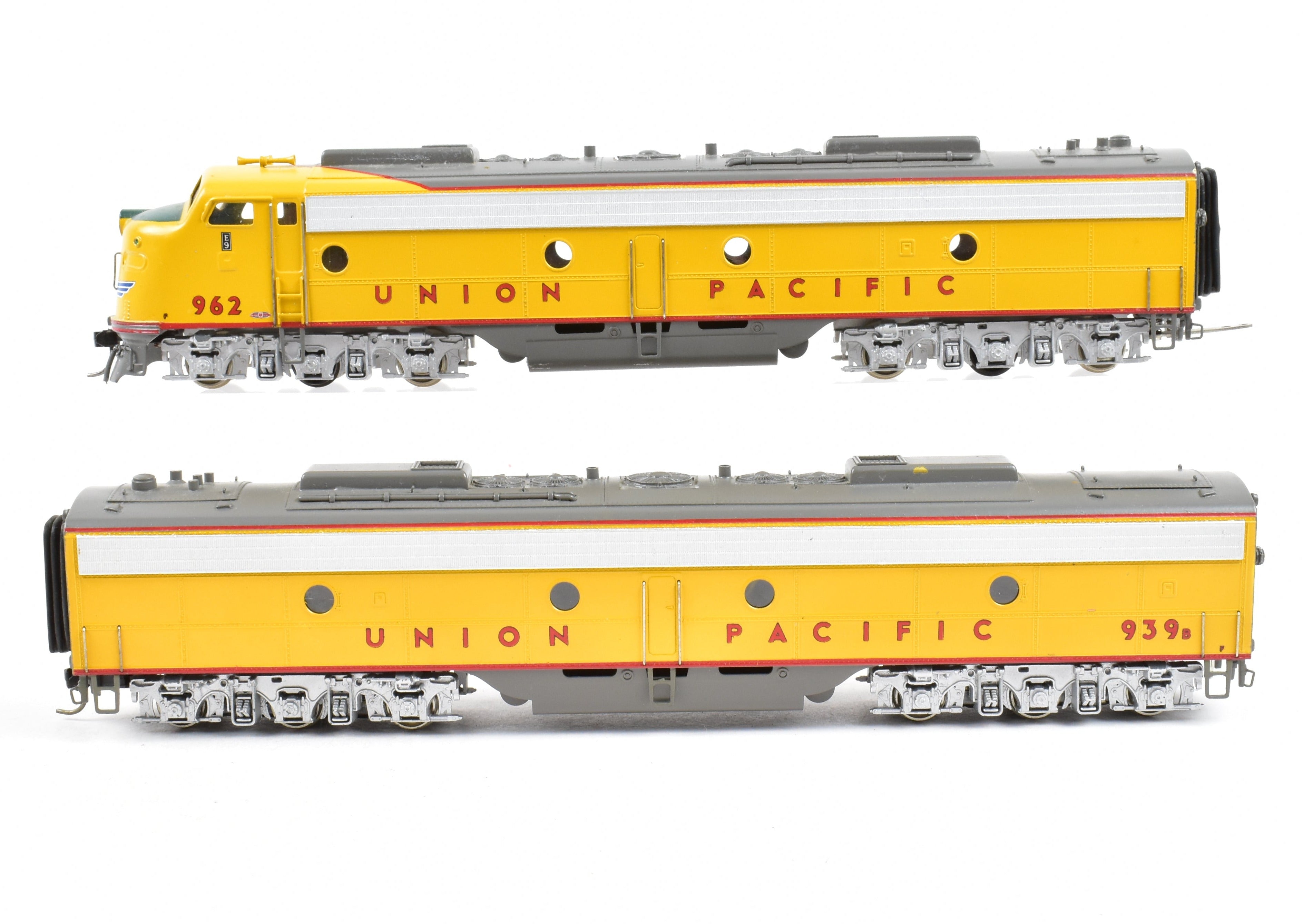 HO Scale Brass UP - Union Pacific E9 A/B Set Professionally Painted & Detailed