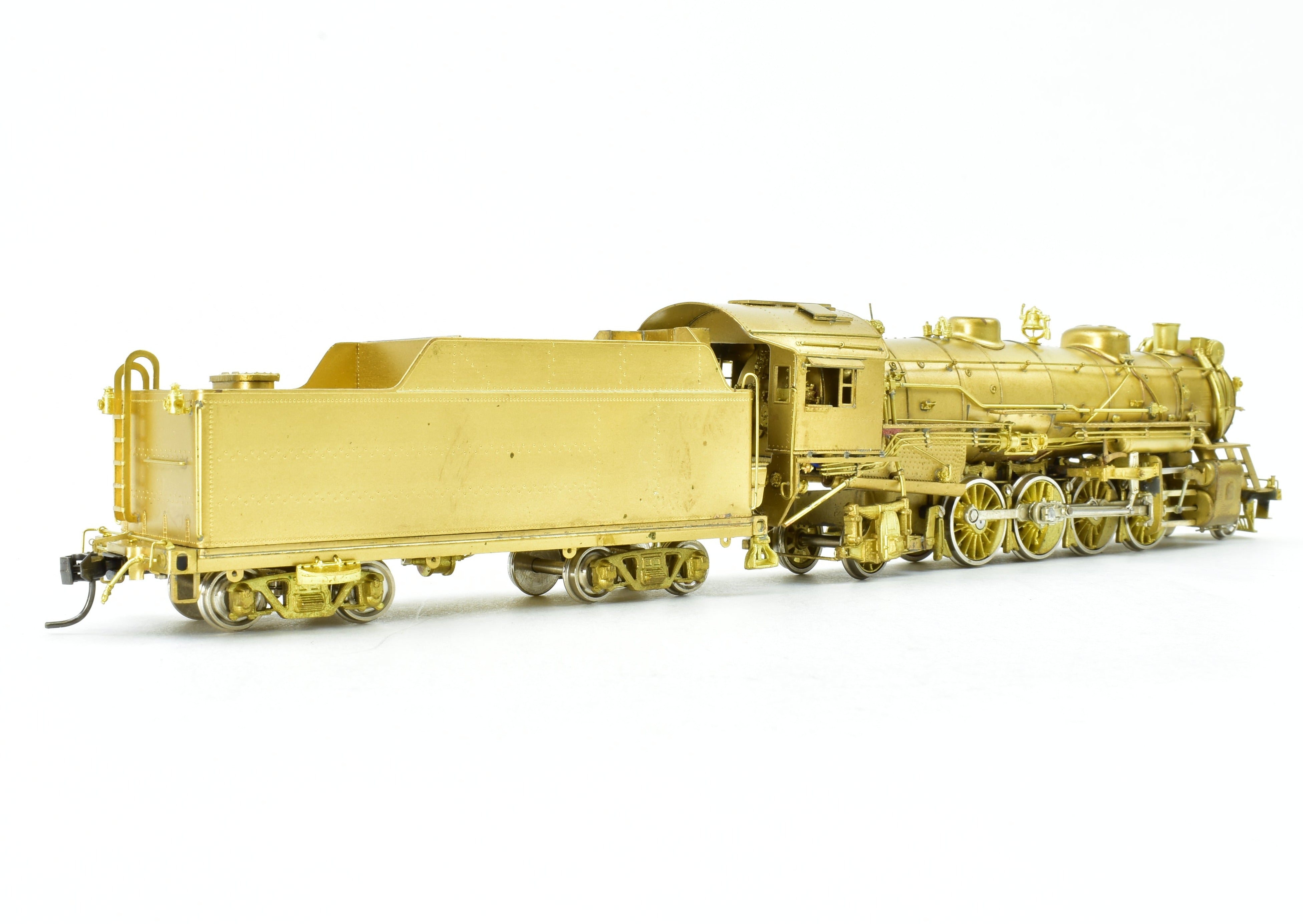 HO Scale Brass Key Imports Model Train - Detroit & Toledo Shore Line #22 2-8-2 USRA Light Mikado Locomotive