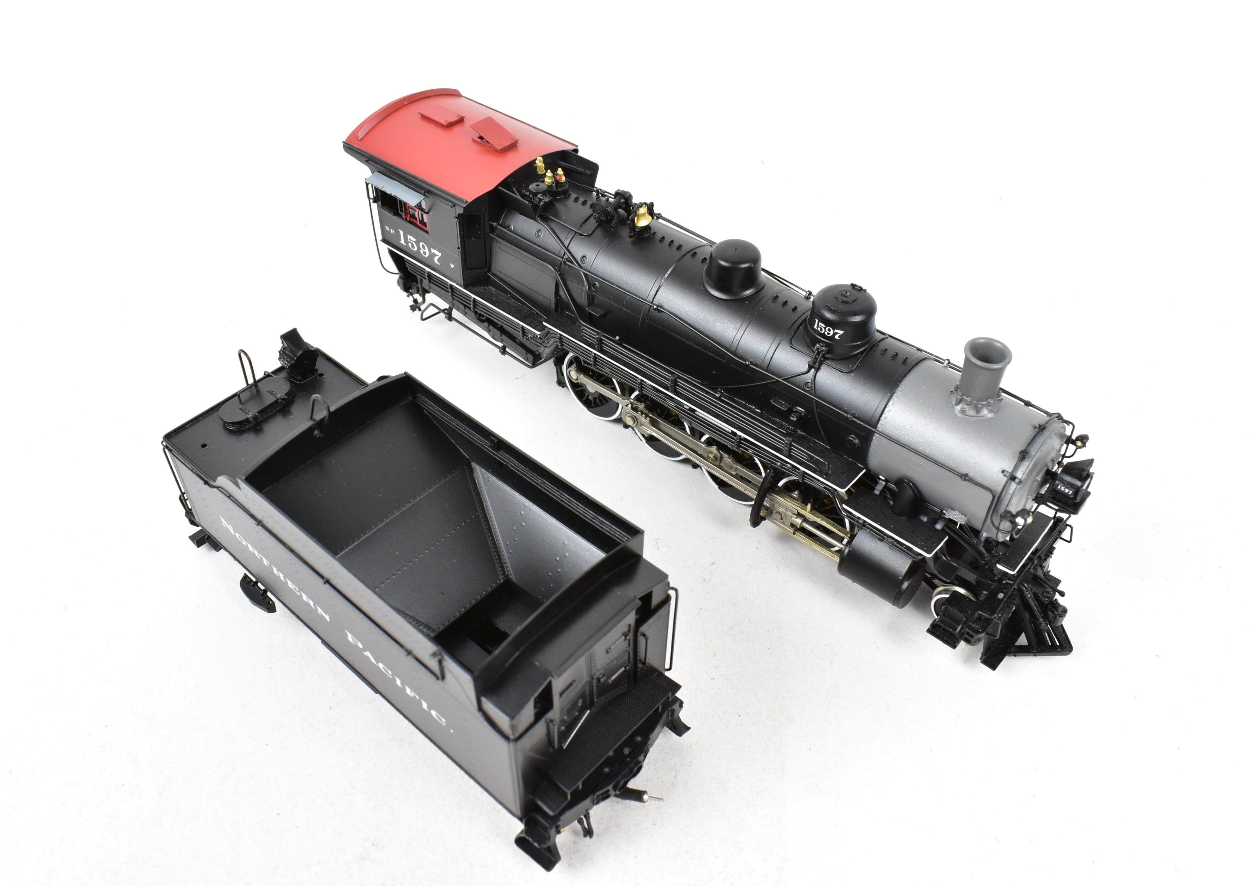 HO Scale Brass W&R Enterprises NP Northern Pacific Class W 2-8-2 Ver 1A Factory Painted #1597