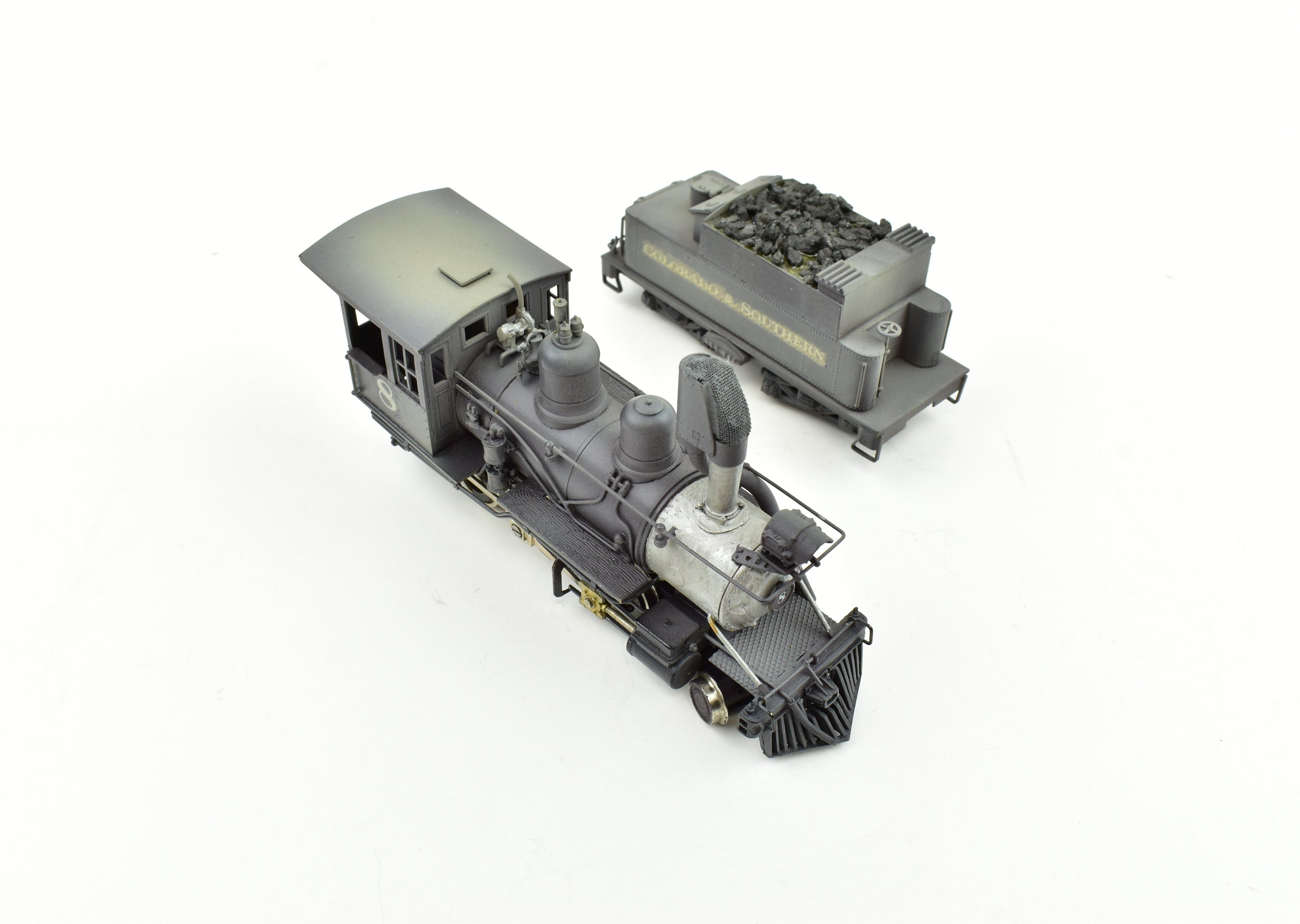 HOn3 Brass Lambert C&S - Colorado & Southern 2-6-0 #8, 1975 Japan Import