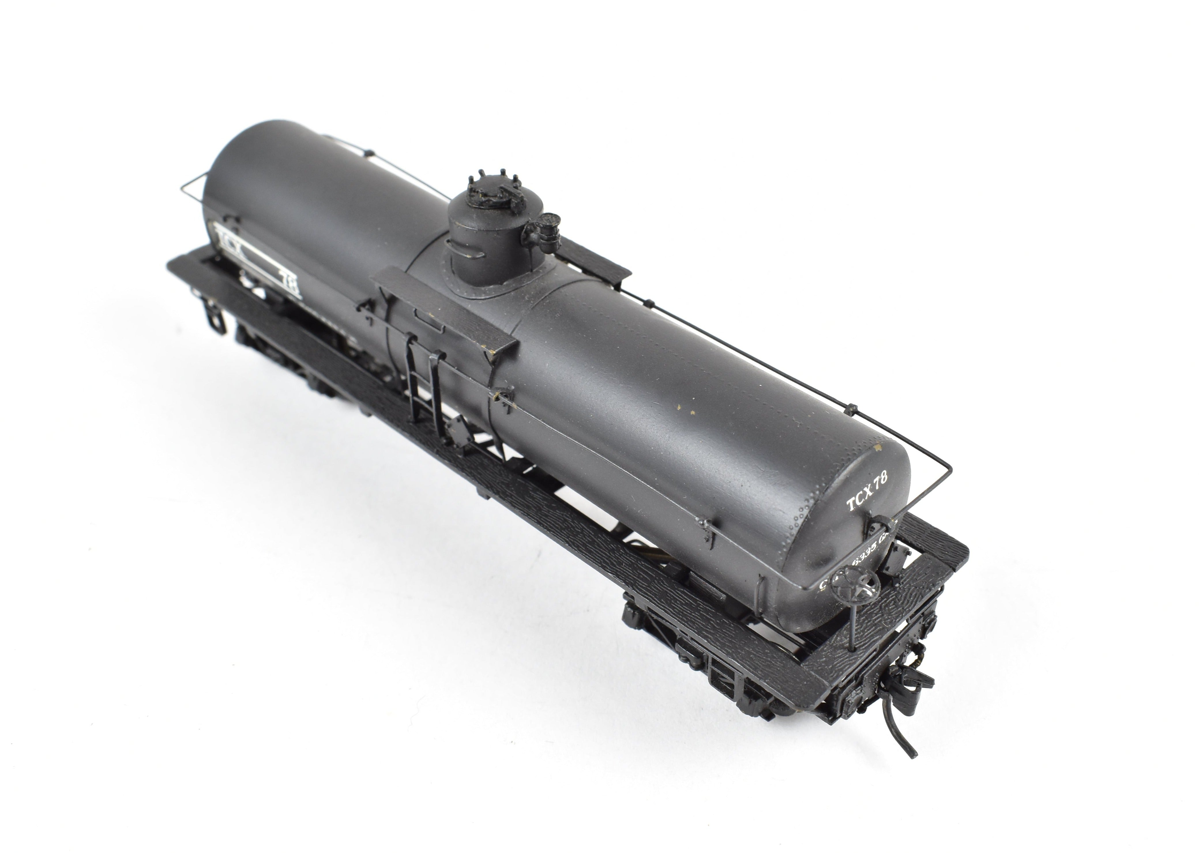 HOn3 Precision Scale Co. Brass TCX - Texaco Single Dome Tank Car TCX 76