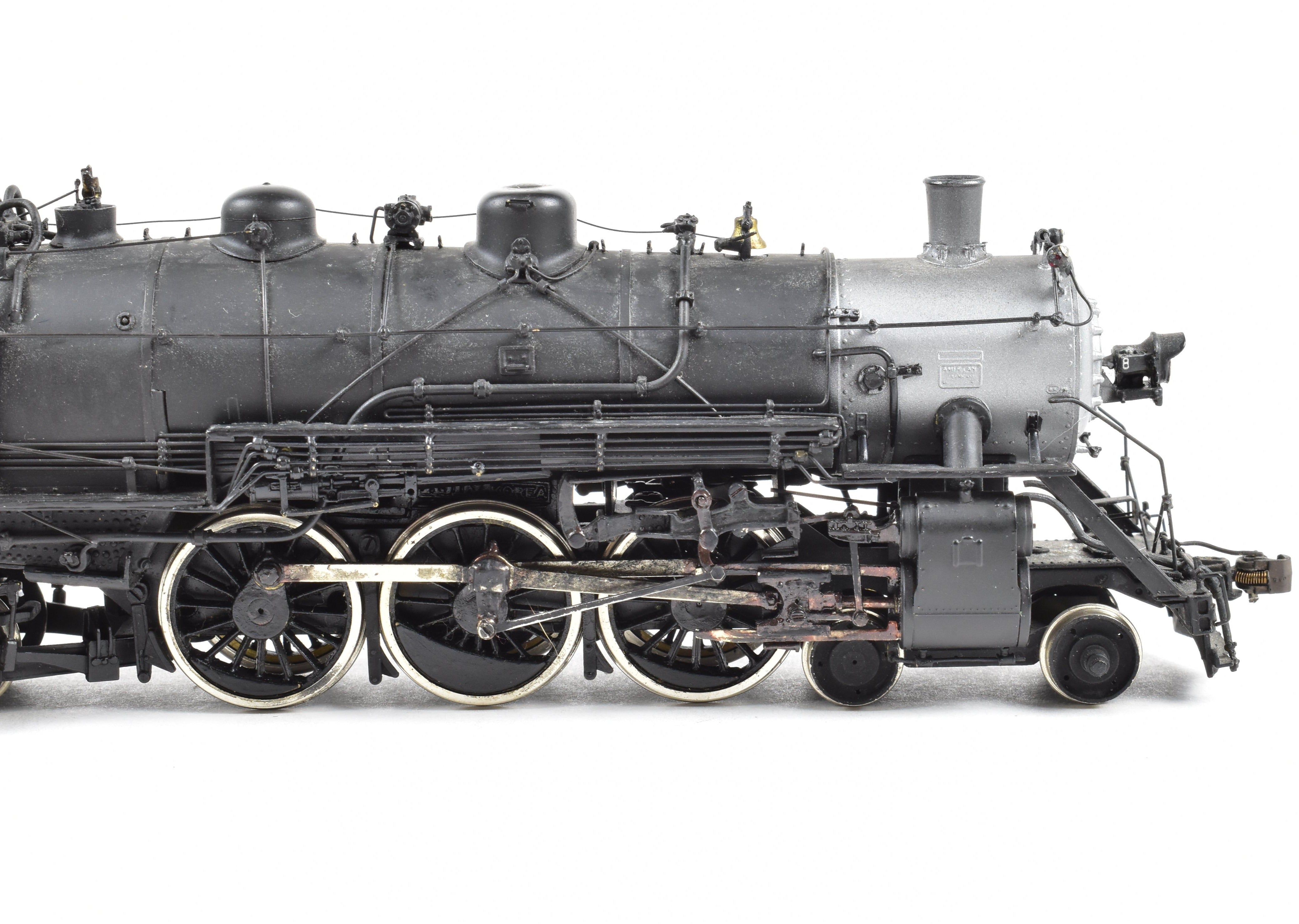 HO Scale Brass Model Train - Overland Models CRI&P Rock Island P-42 4-6-2 Pacific Steam Locomotive CP #951 Weathered with Authentic Detailing