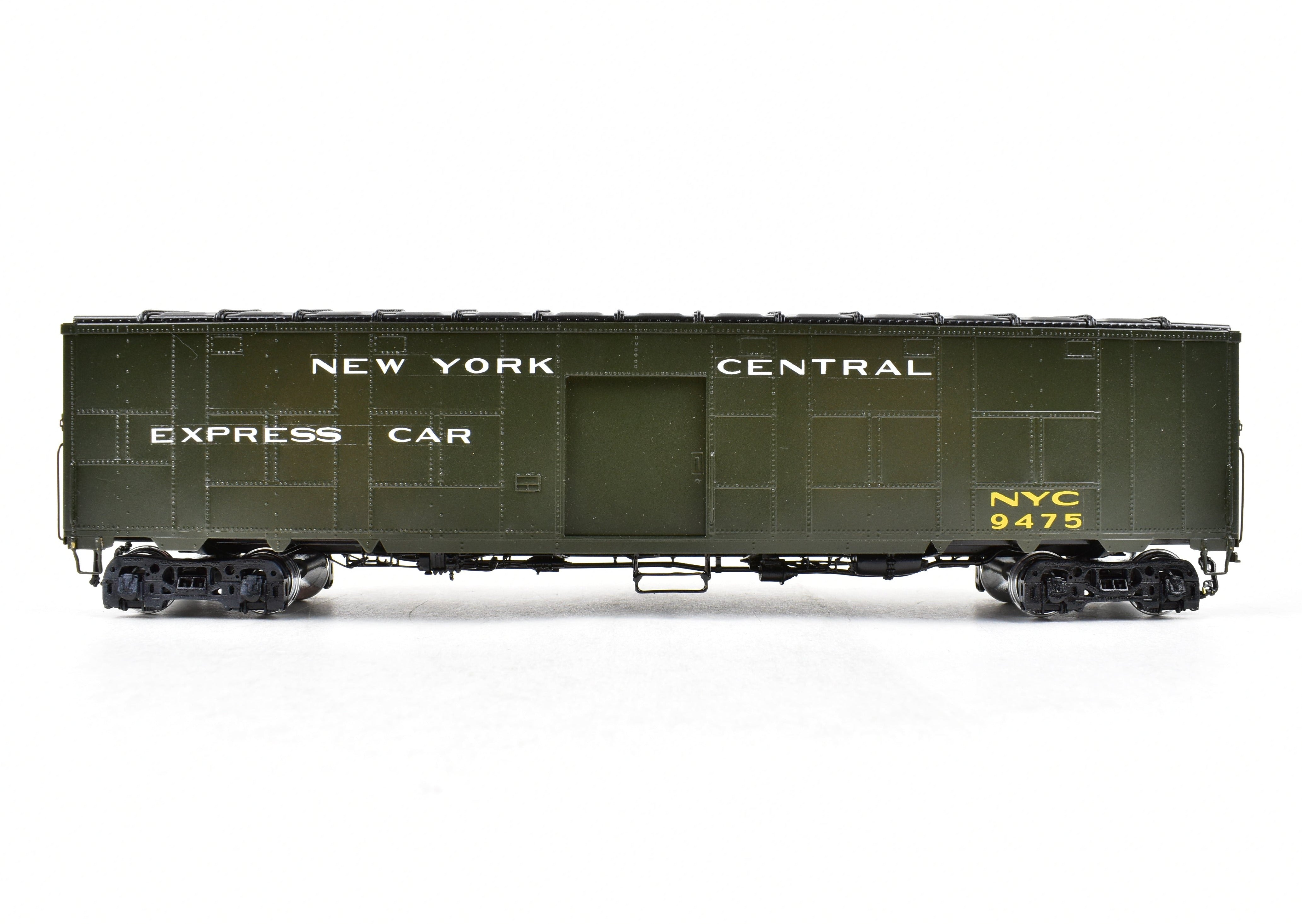 S Scale Brass Model of New York Central Pullman Troop Sleeper Express Box Car Conversion by River Raisin Models from NYC - River Raisin Models' Special Edition in S Scale