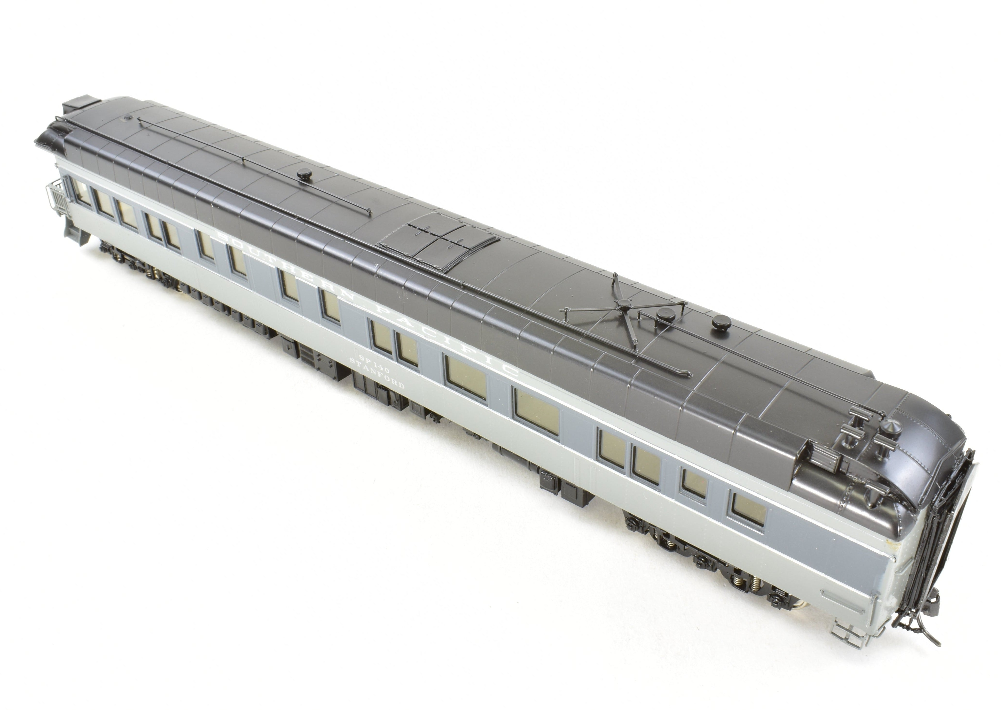 HO Brass Precision Scale Co. SP Southern Pacific Business Official Car in Two-Tone Grey