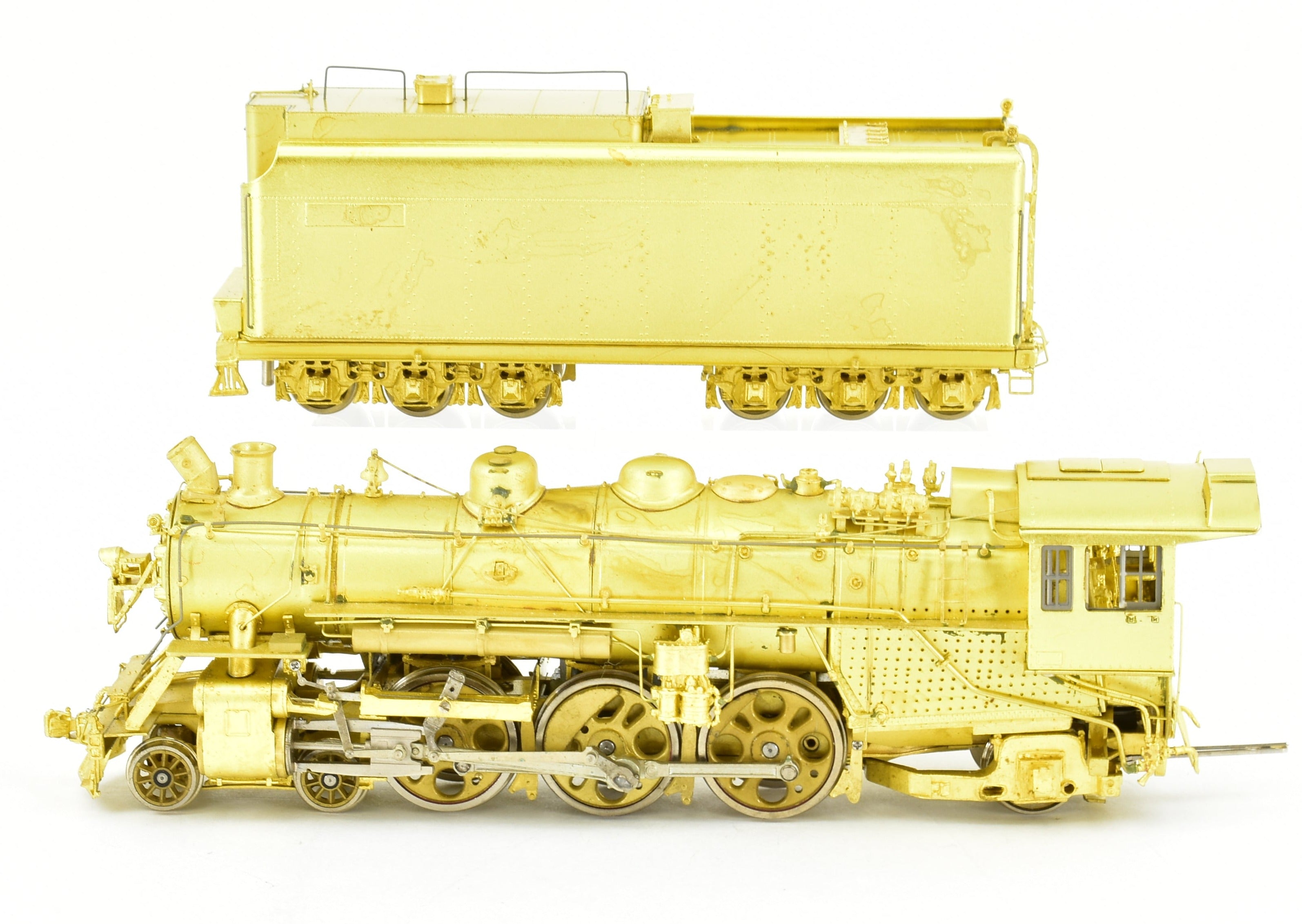 HO Scale Brass Model Train - Overland Models C&NW Chicago & North Western E2a 4-6-2 Pacific Locomotive Replica