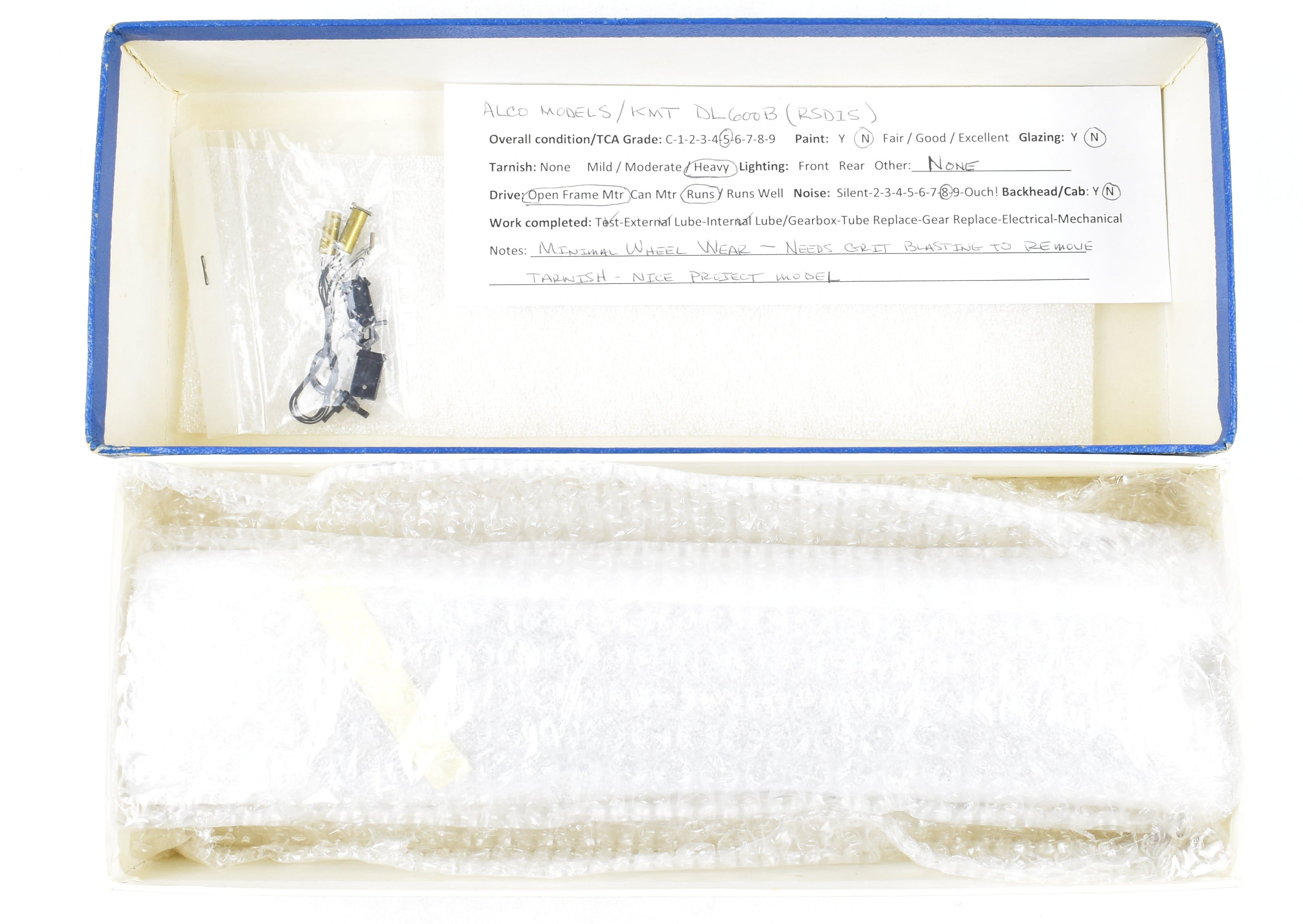 HO Scale Brass ALCO DL-600B RSD-15 High Hood Diesel Models for Various Roads