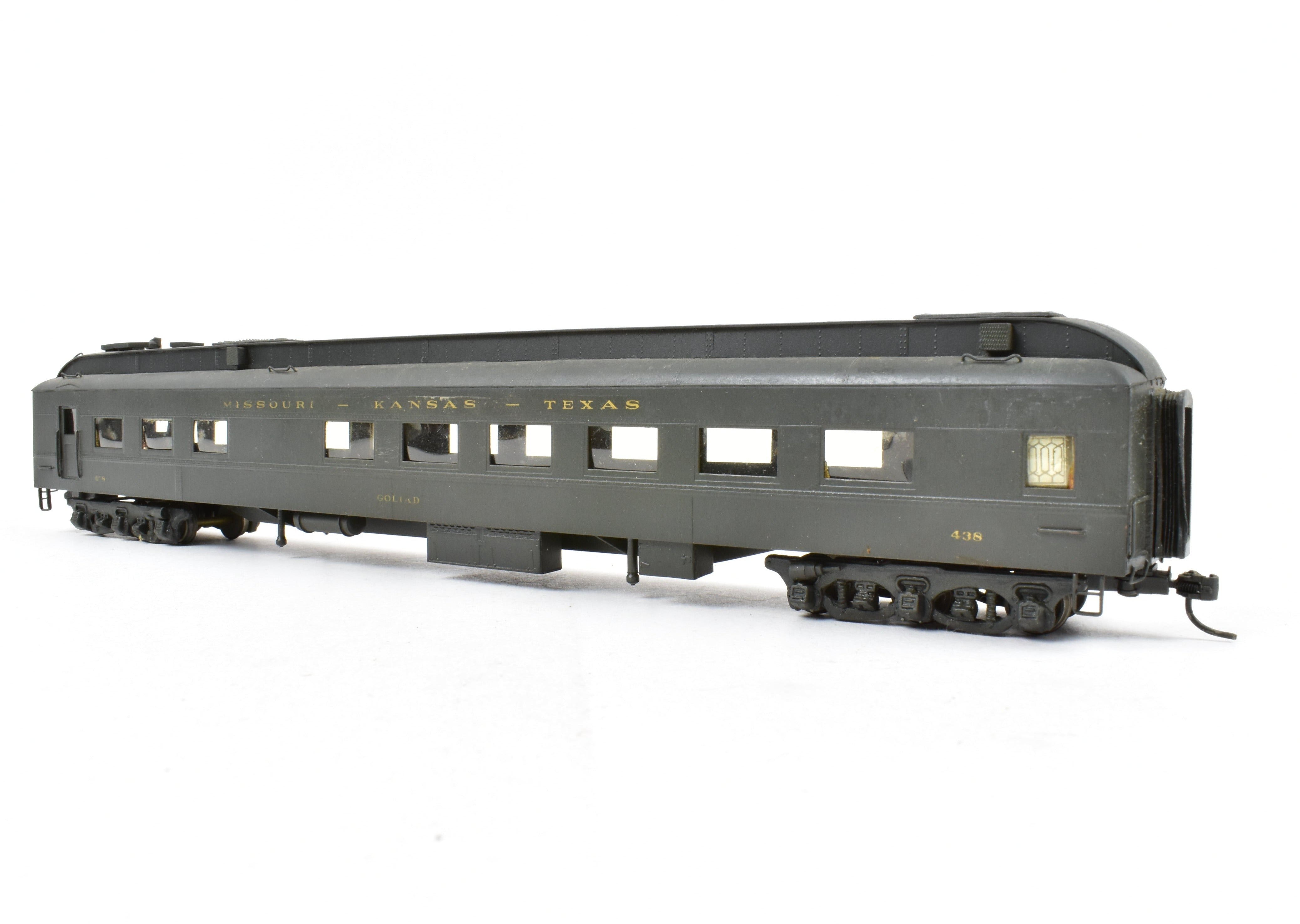 HO Scale Brass Hallmark Models Custom Painted Missouri Kansas Texas Katy Diner Model Train Car