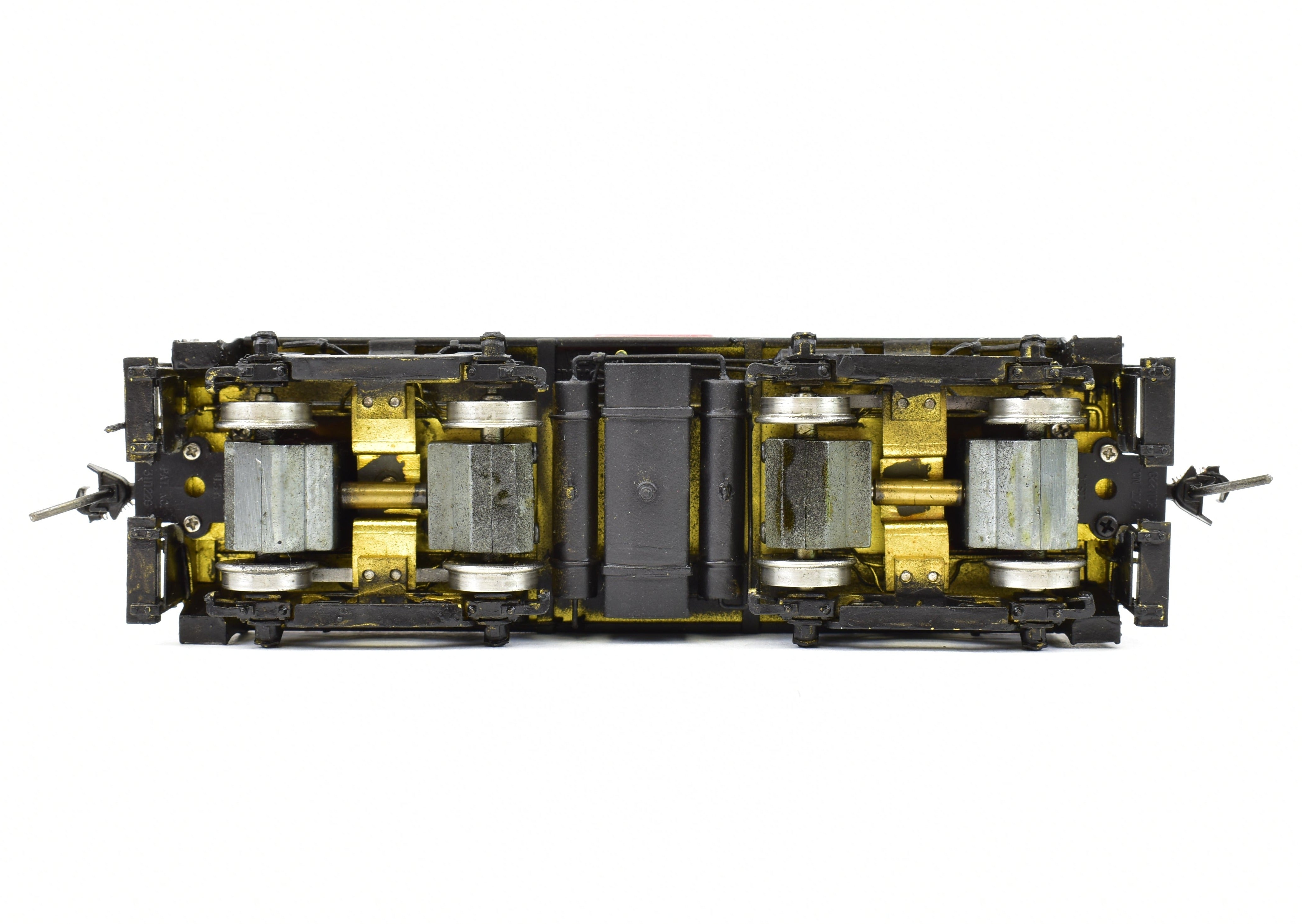 HO Scale Brass OMI - Overland Models Inc. MILW - Milwaukee Road USAX - U.S. Army 44 - DE - 18 Whitcomb Switcher Model with Custom Painted Fictional Road Design