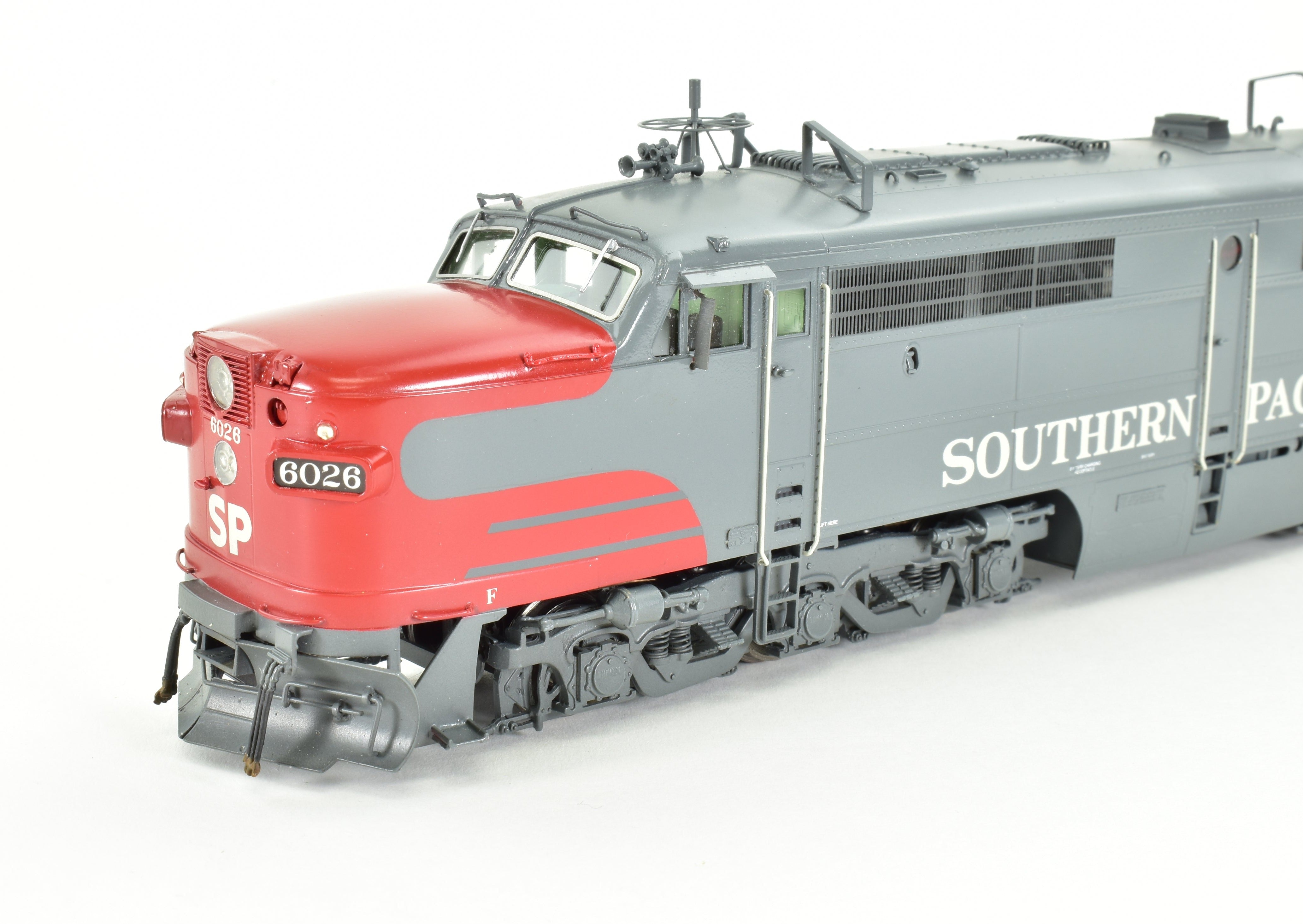 HO Scale Brass Locomotive Models - Overland Models Inc. Southern Pacific ALCO PA - 2/PB - 2/PA - 2 3 - Unit Set with Factory Painted Finish and DCC Functionality