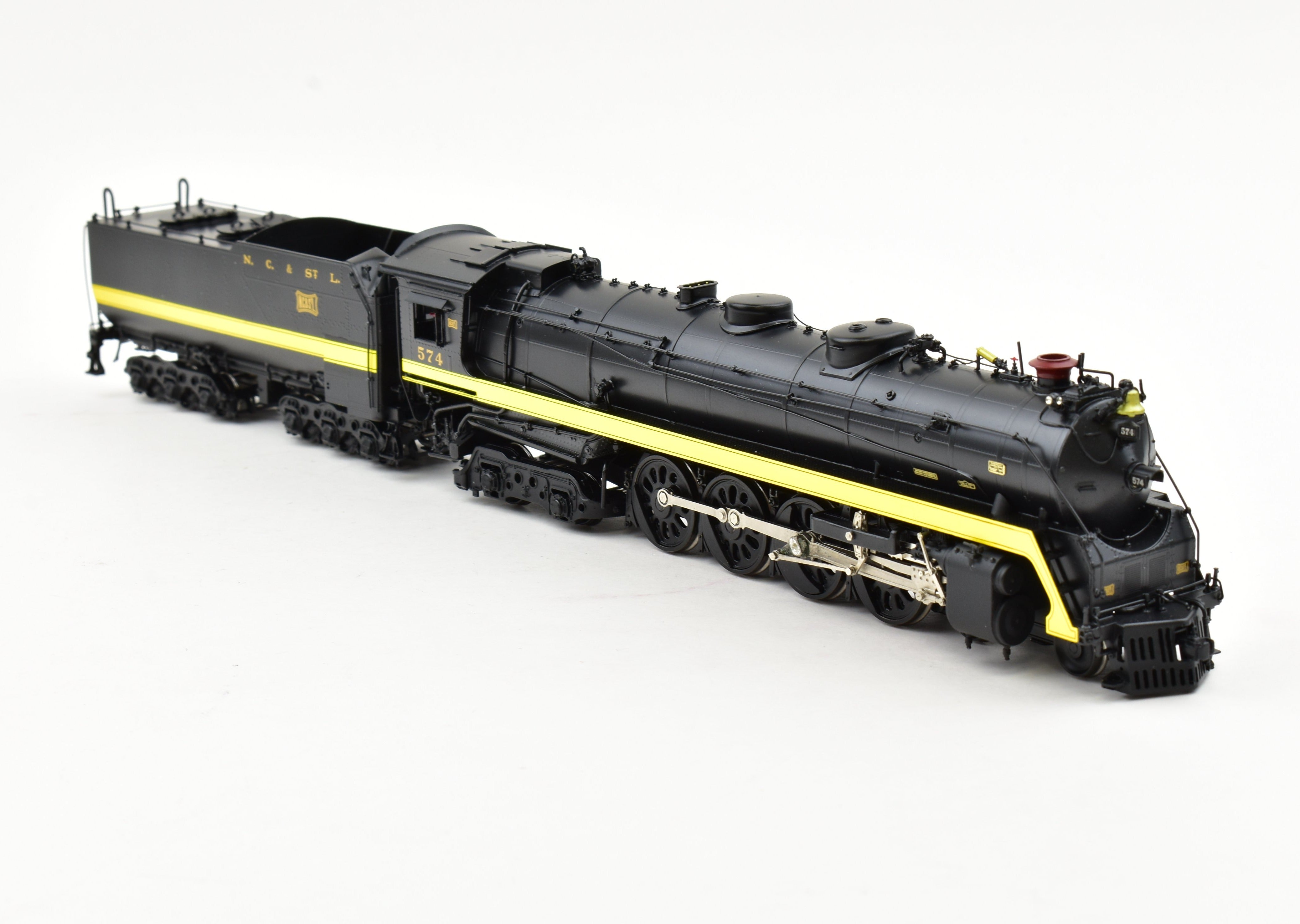 HO Brass OMI - Overland Models 4-8-4 Yellow Jacket No. 574 NC&StL