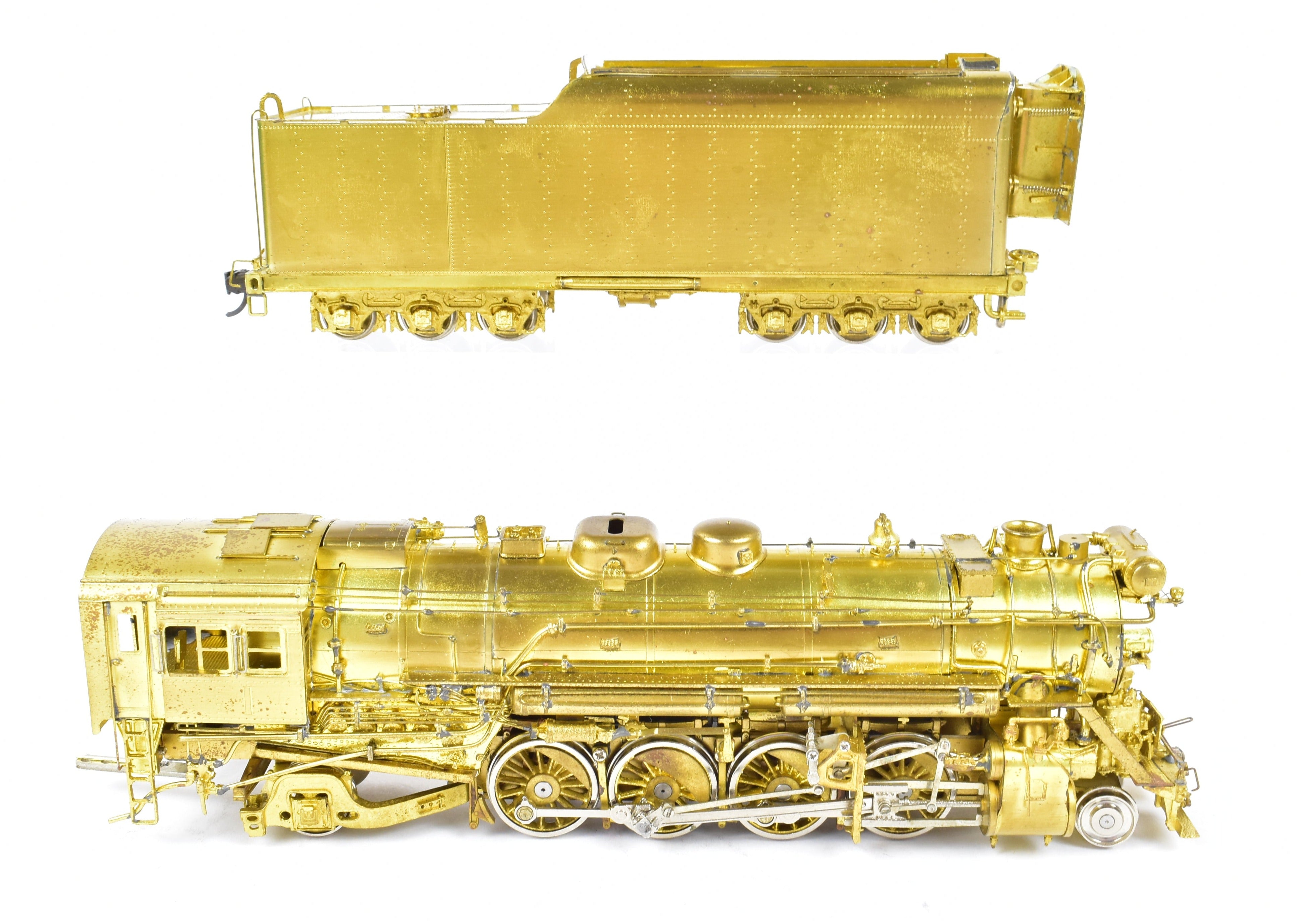 HO Brass OMI - Overland Models NYC/P&LE Pittsburg & Lake Erie H-10b 2-8-2 High - Quality Model
