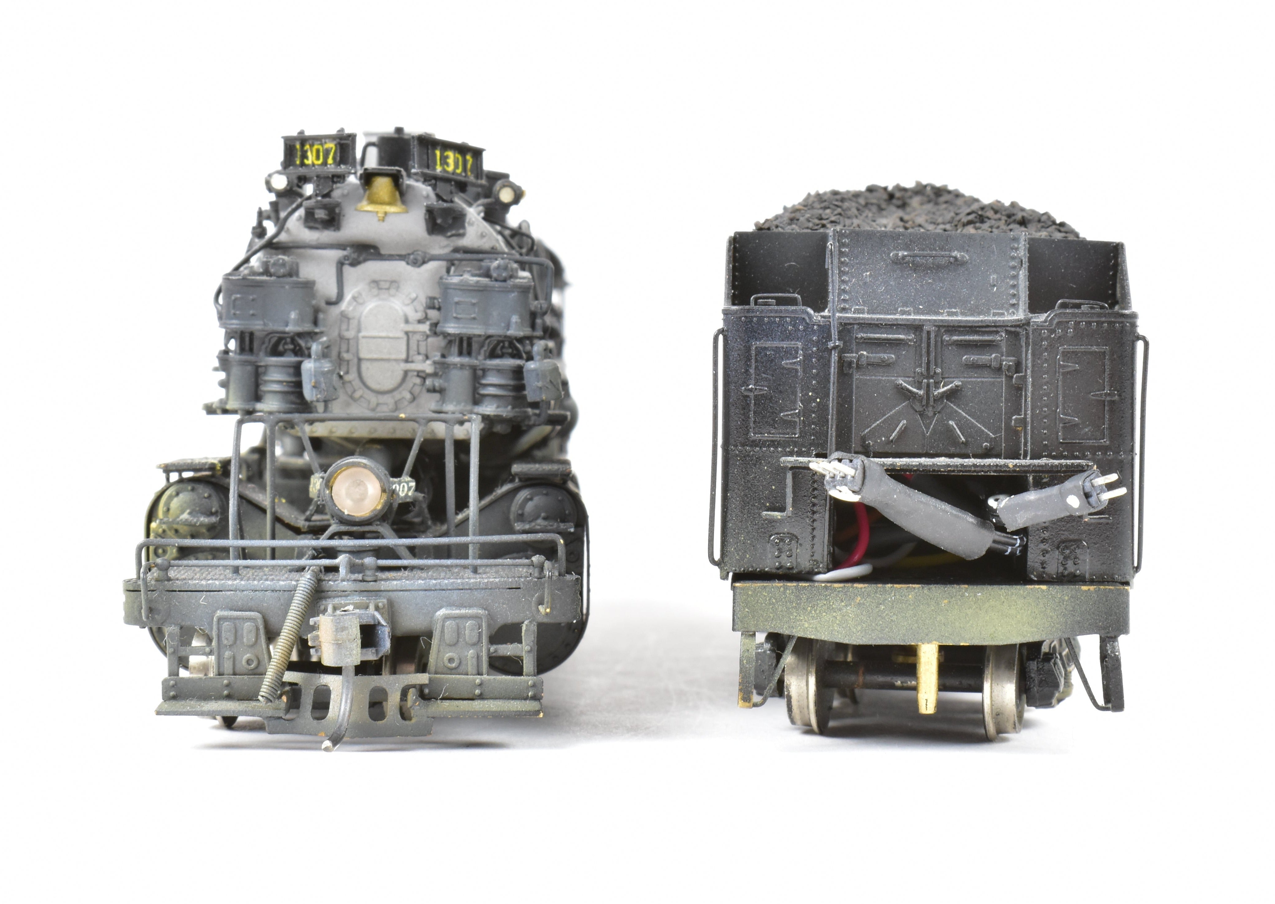 HO Brass PFM Chesapeake & Ohio 2-6-6-2 Mallet 1307 with DCC, Sound & Can Motor
