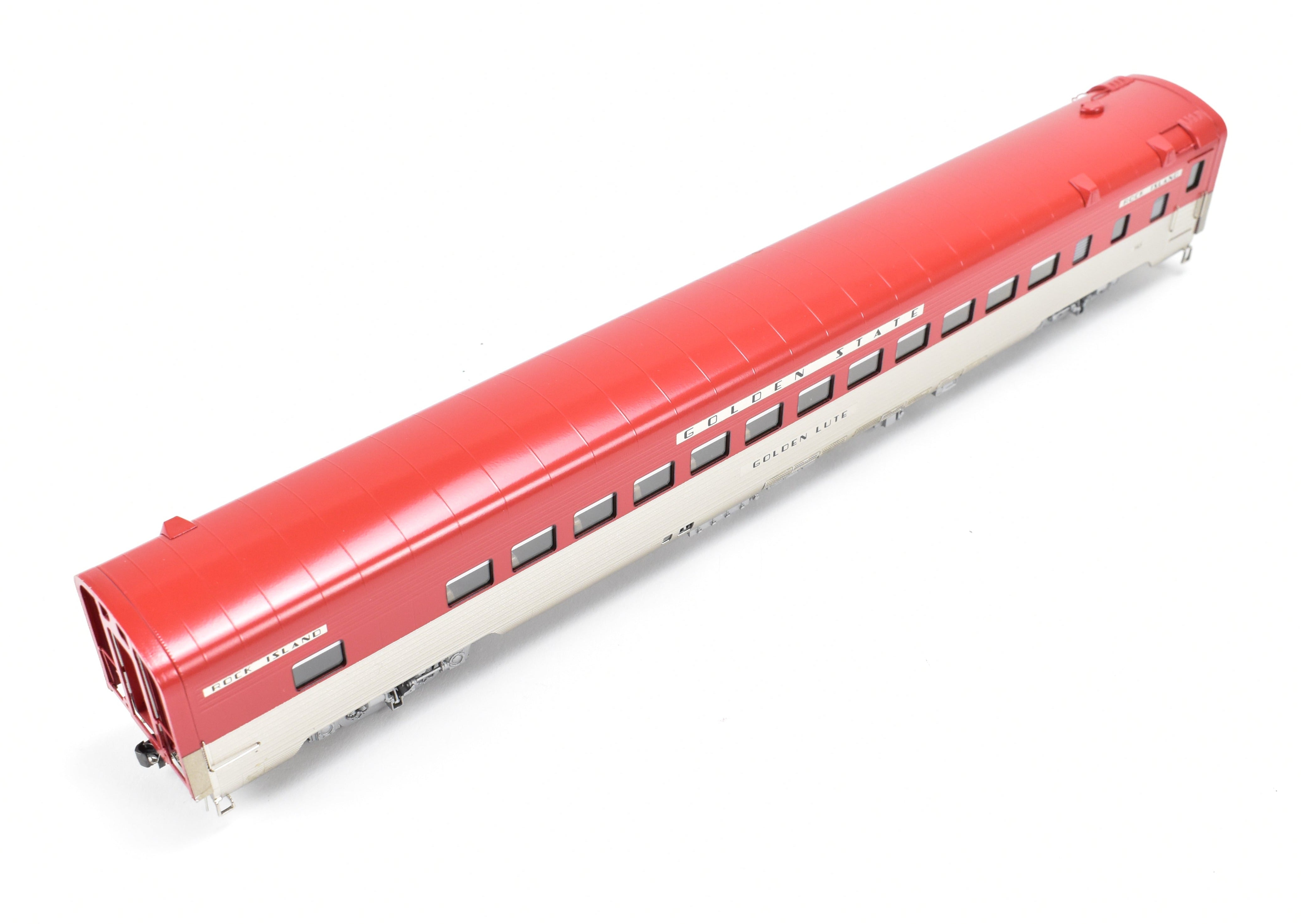 HO Scale Brass Challenger Imports CRI&P/SP 10-Car Passenger Train Set Factory Painted - Incomplete, Rock Island and Southern Pacific Golden State Edition