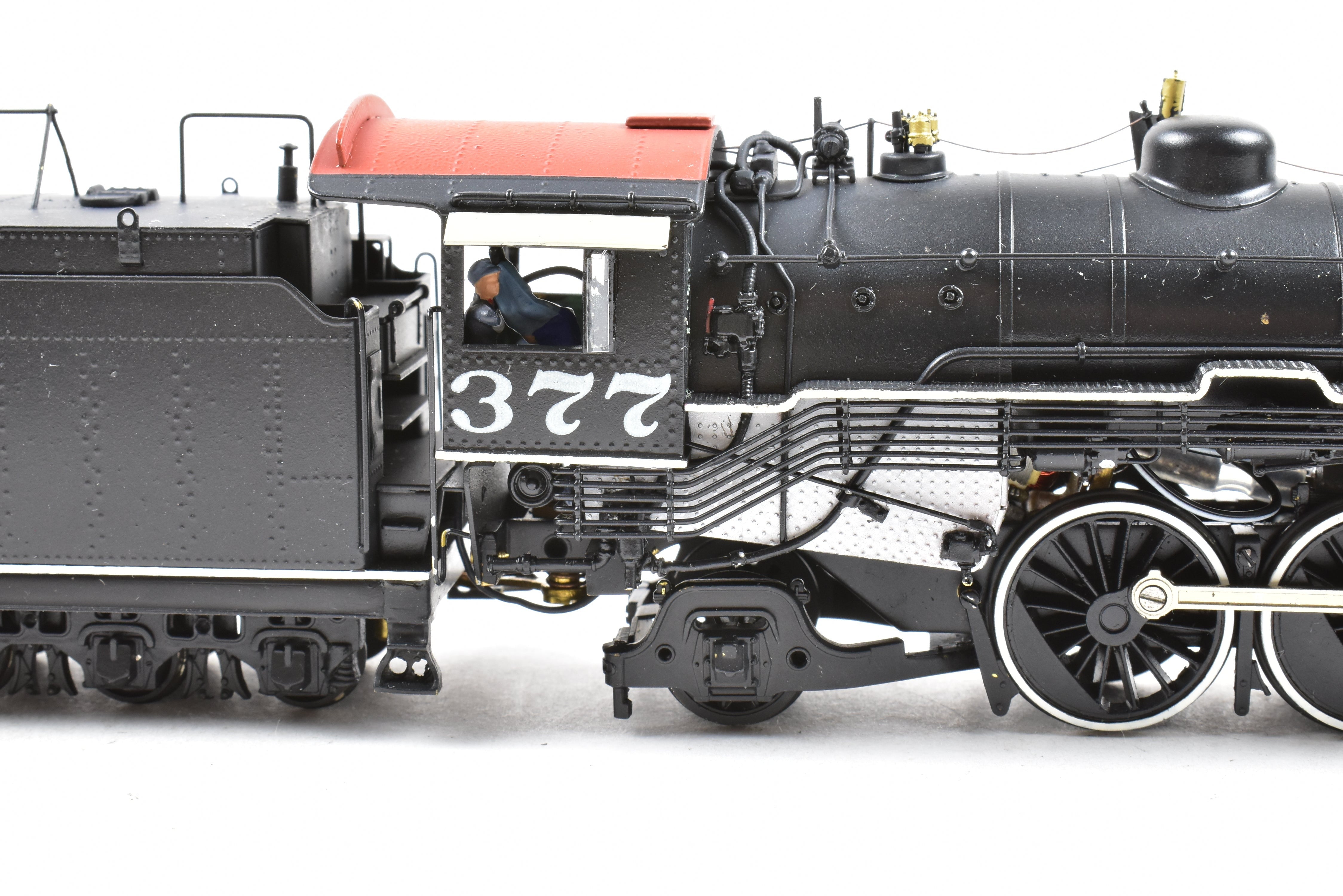 HO Scale Brass Hallmark Models MKT - Missouri Kansas Texas 4-6-2 H-3A Pacific Professional Painted Locomotive Model #377