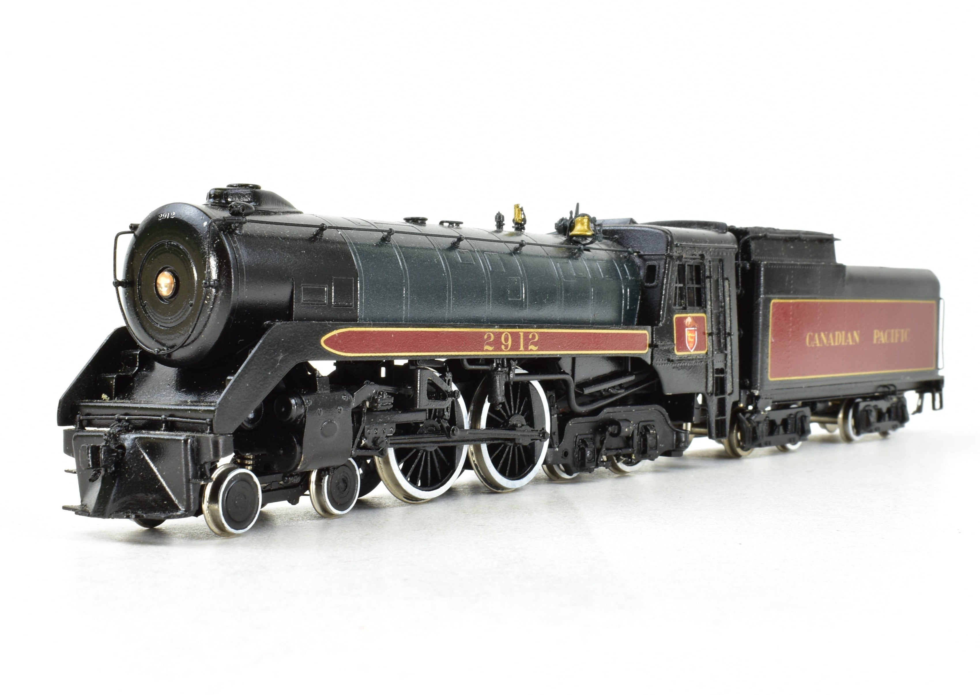 HO Scale Brass PFM - Van Hobbies CPR - Canadian Pacific Railway 4-4-4 Class F-1a Jubilee Model Locomotive with Custom Painted Finish