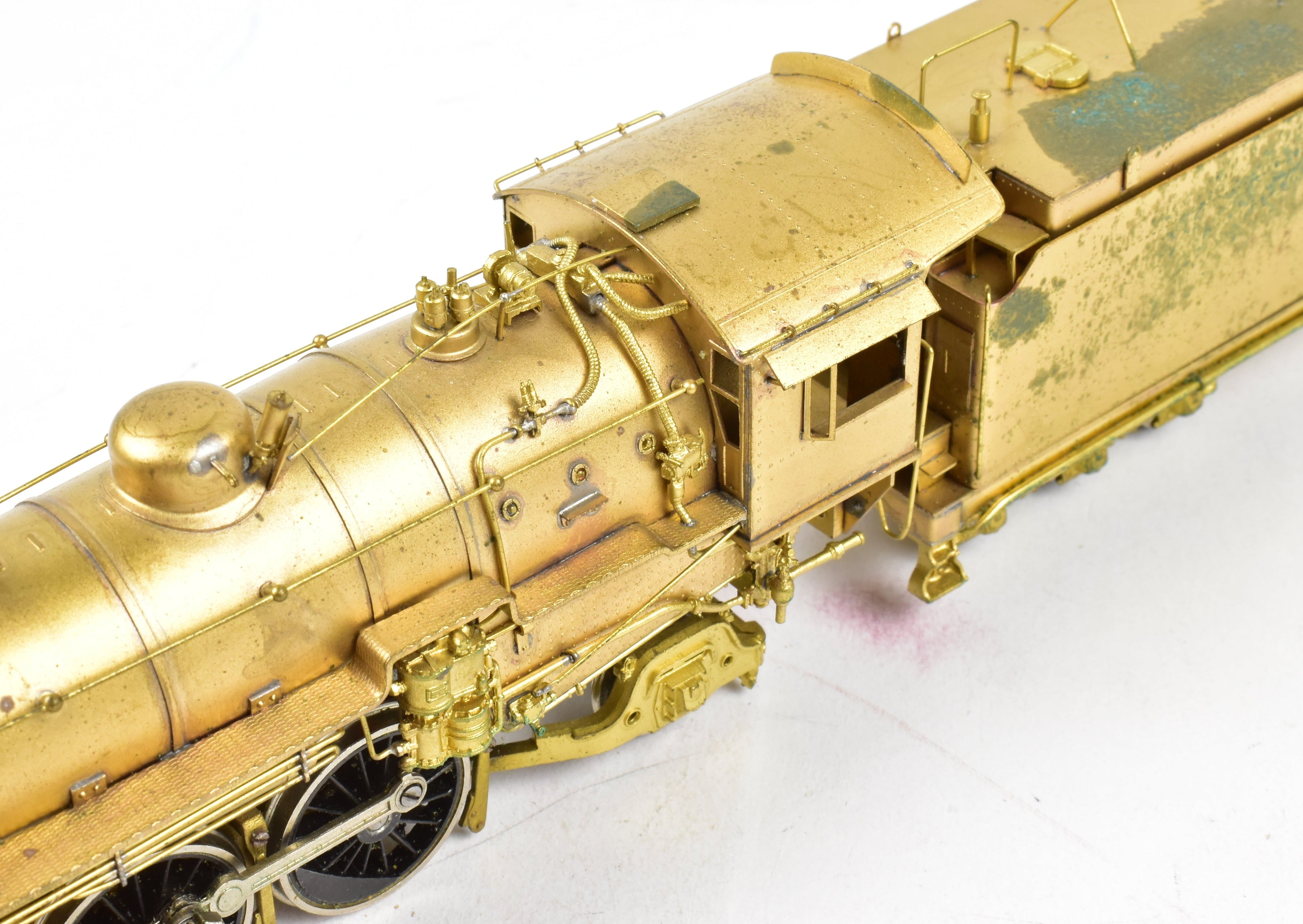 HO Scale Brass Hallmark Models Missouri Kansas Texas 4-6-2 H-3A Pacific Steam Locomotive Model