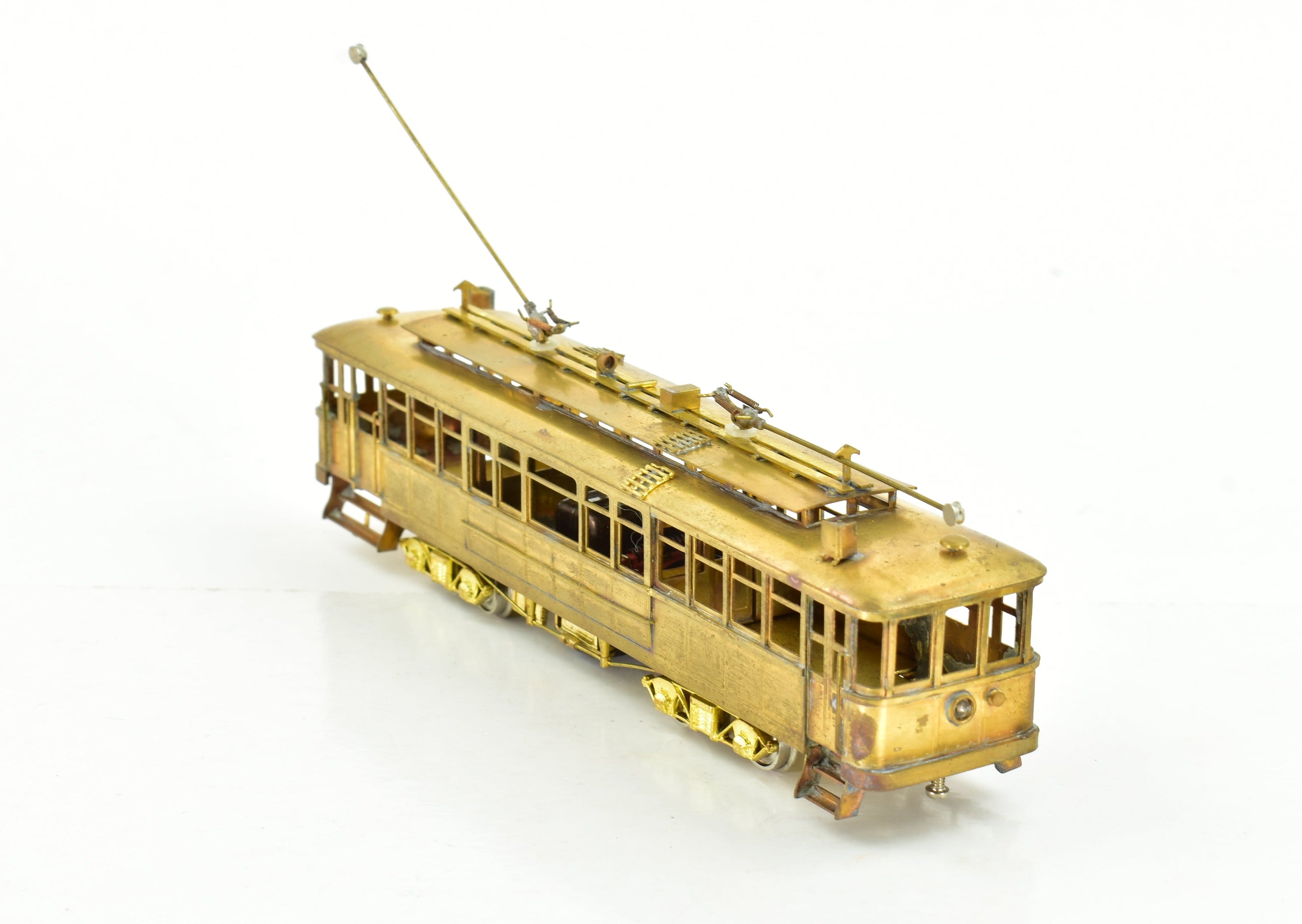 1970 HO Scale Brass Los Angeles Railway Type B-1 Streetcar by S. Soho & Co (AS-IS)