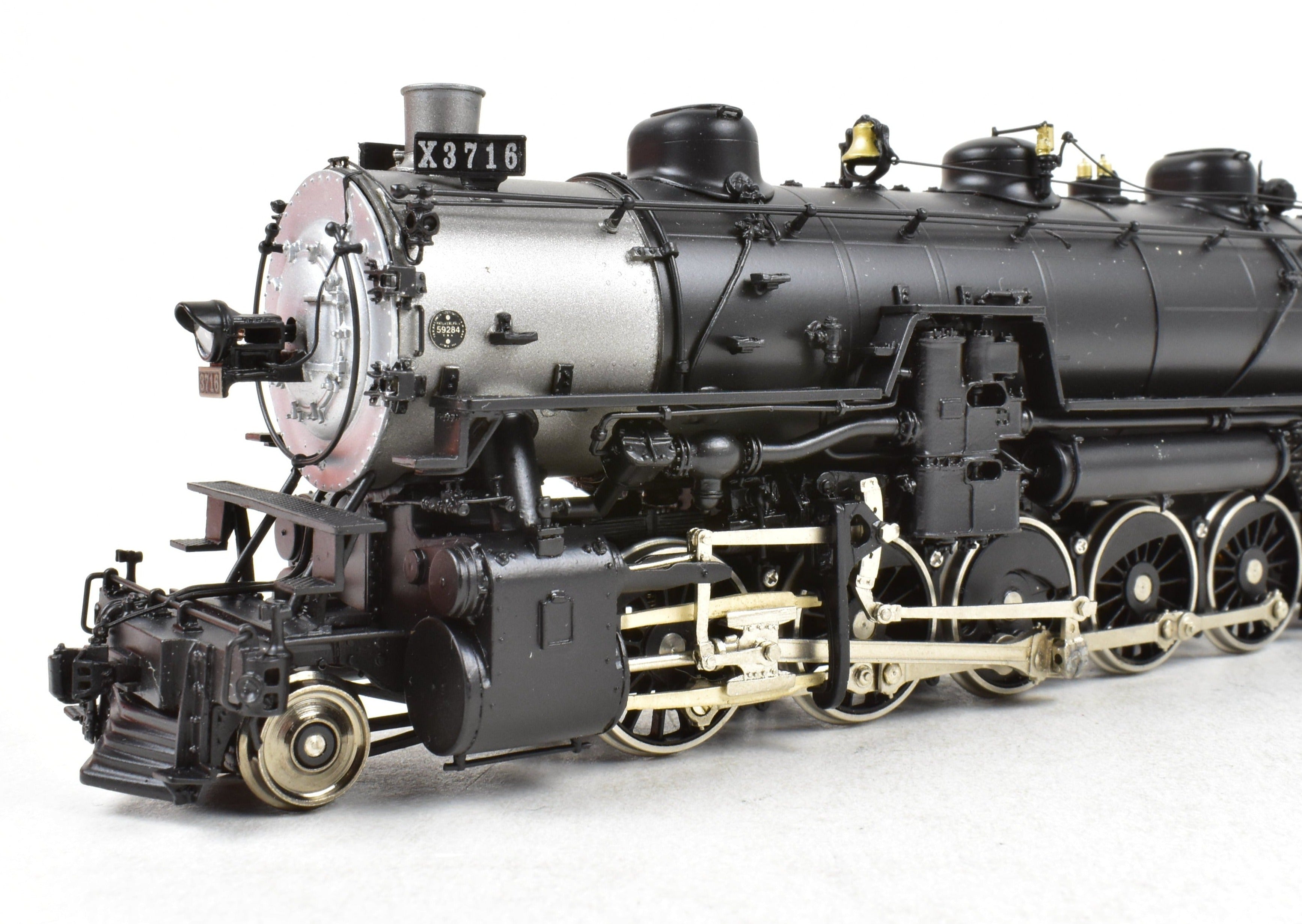 HO Scale Brass Precision Scale Co. Southern Pacific F-4 2-10-2 Factory Painted Locomotive Model No. 3716