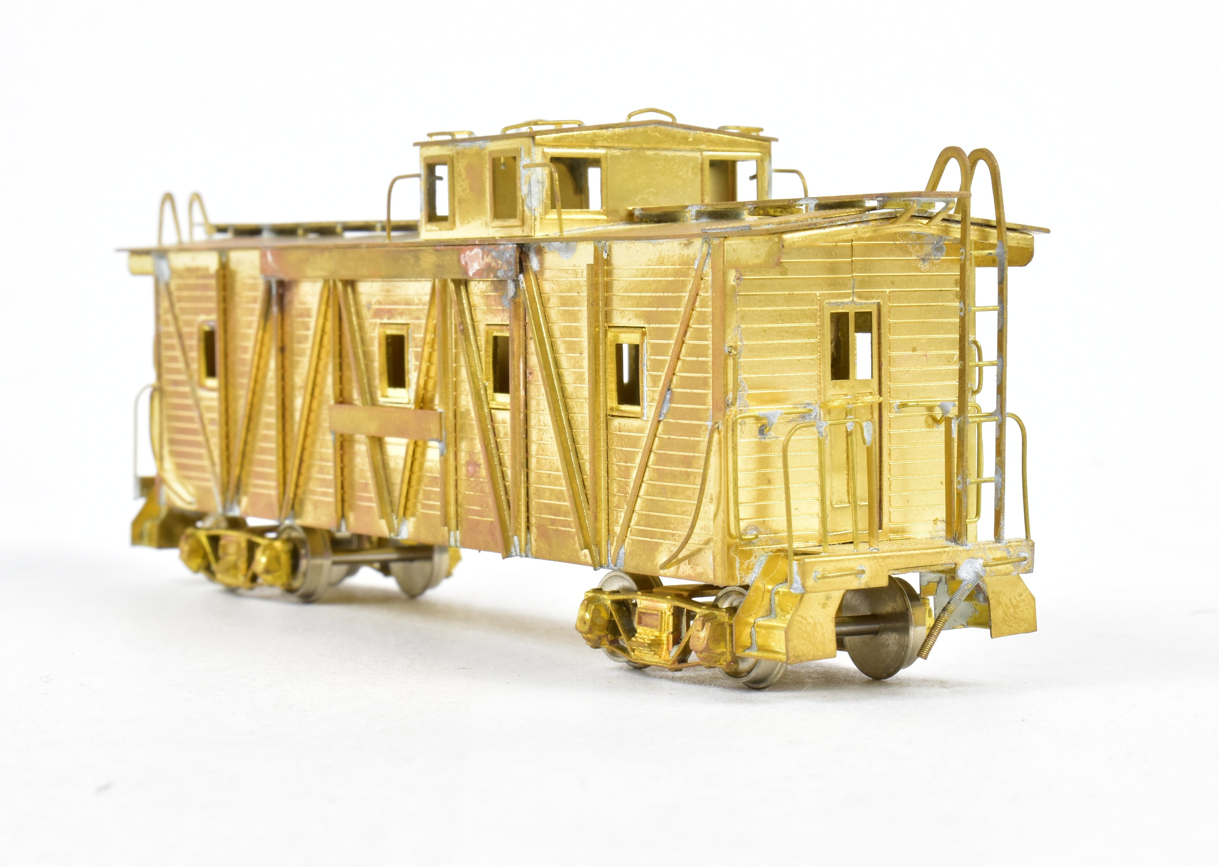 HO Scale Brass Western Pacific Outside Brace Cupola Caboose by Westside Model Co.