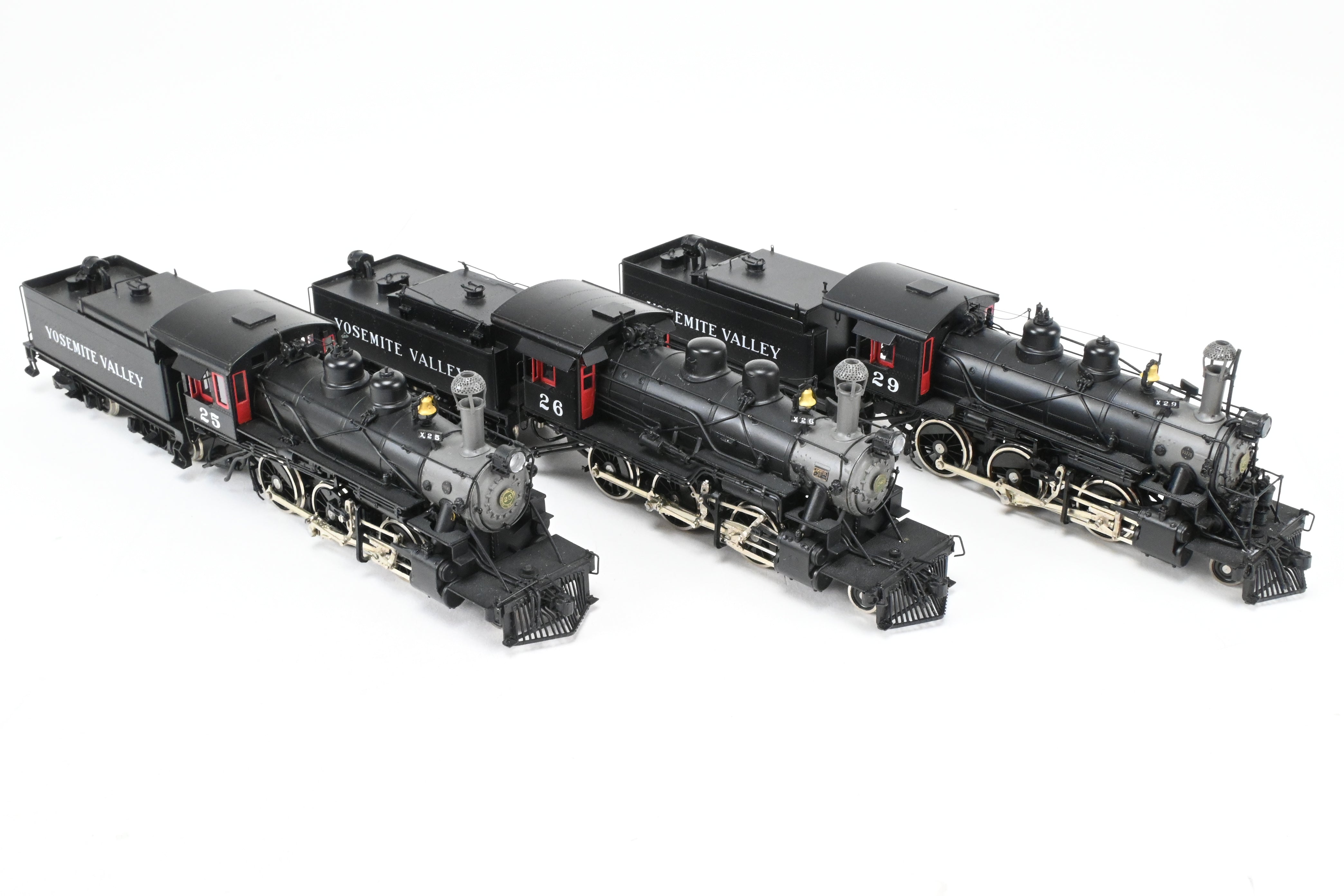 HO Brass 3-Locomotive Set from Beaver Creek - Heritage Line Serial #28
