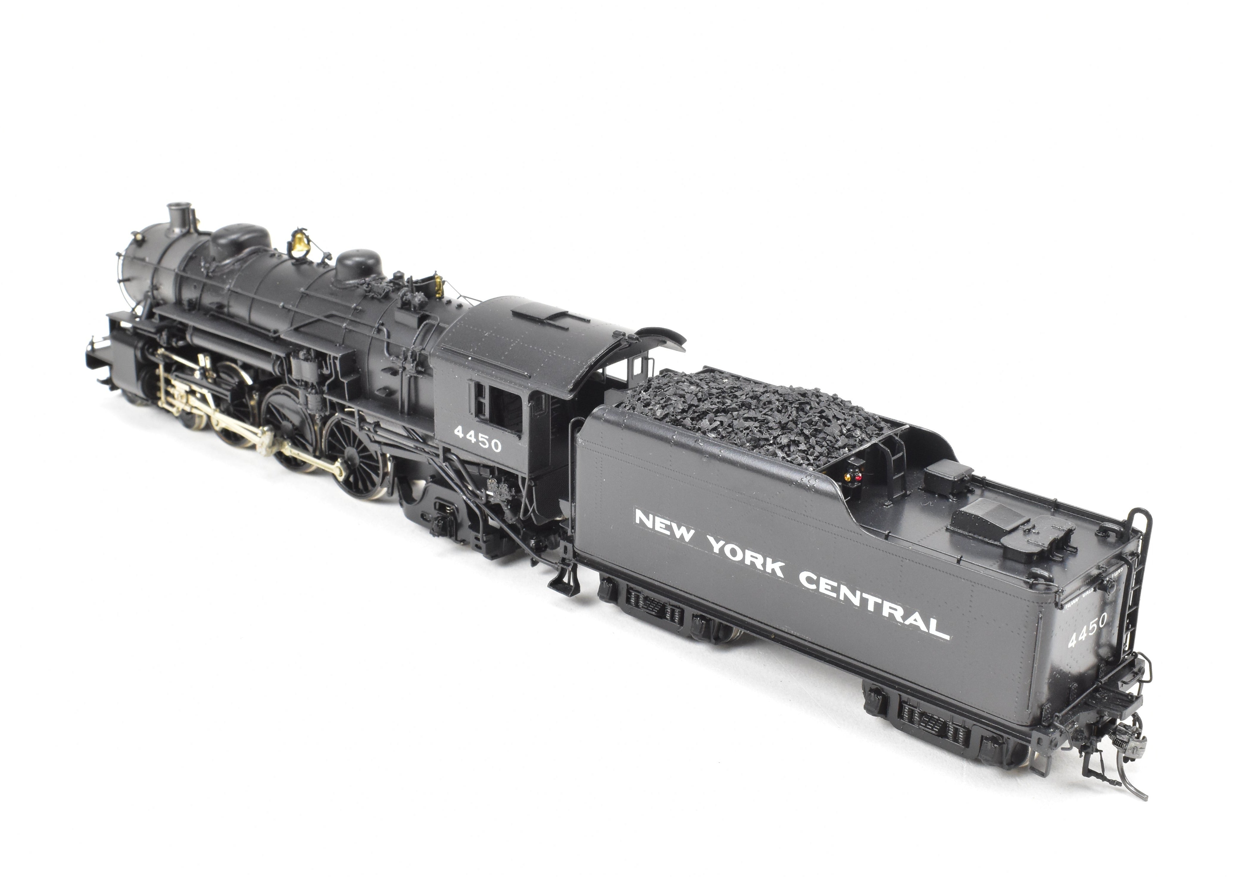 HO Scale Brass Model Train - Key Imports NYC New York Central K - 11c 4 - 6 - 2 Pacific Factory Painted Locomotive #4450