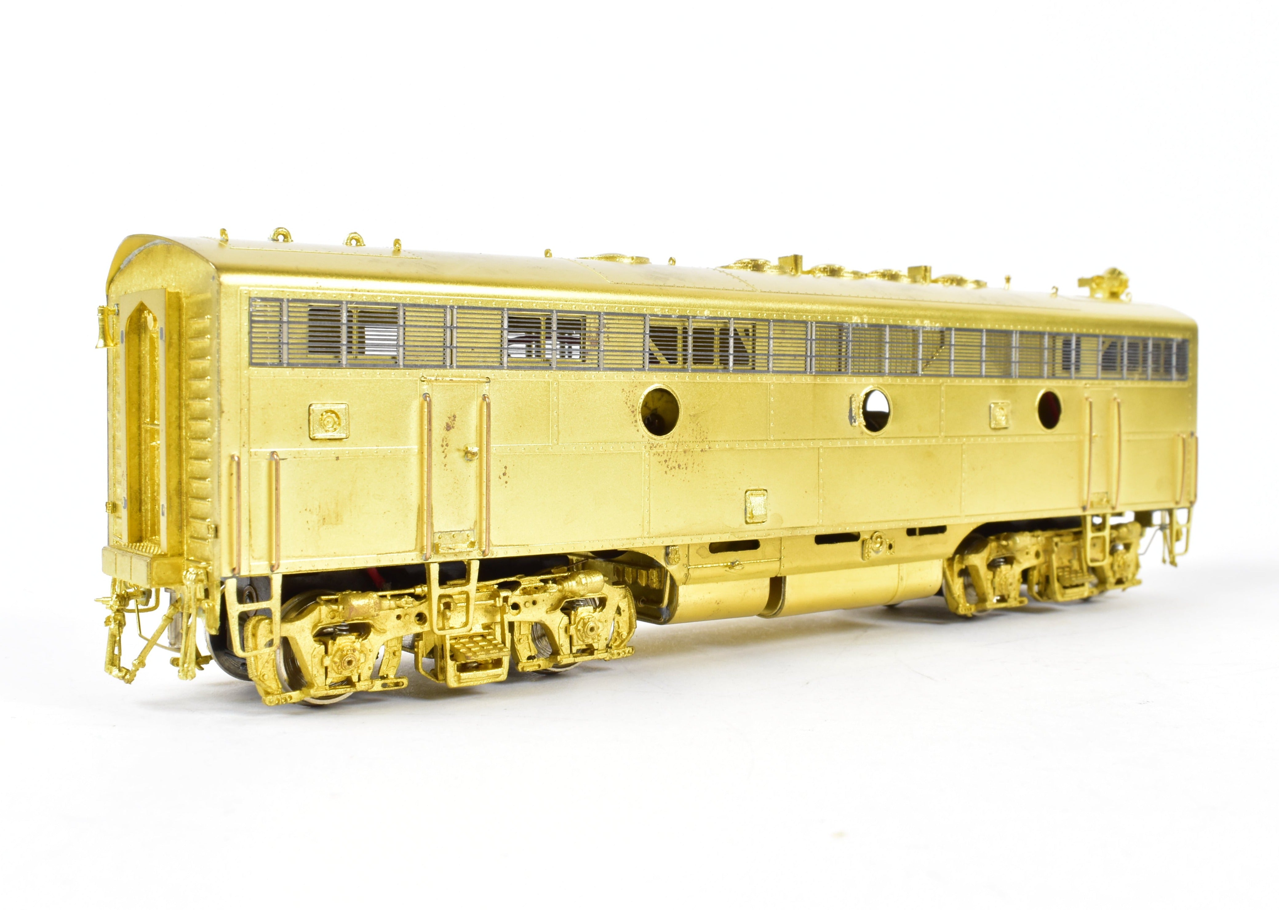 HO Scale Brass OMI - Overland Models Inc. Western Pacific EMD F7B Nos. 913B,C - 921B,C Freight Locomotive Models with Steam Headlight from the 1960 Era