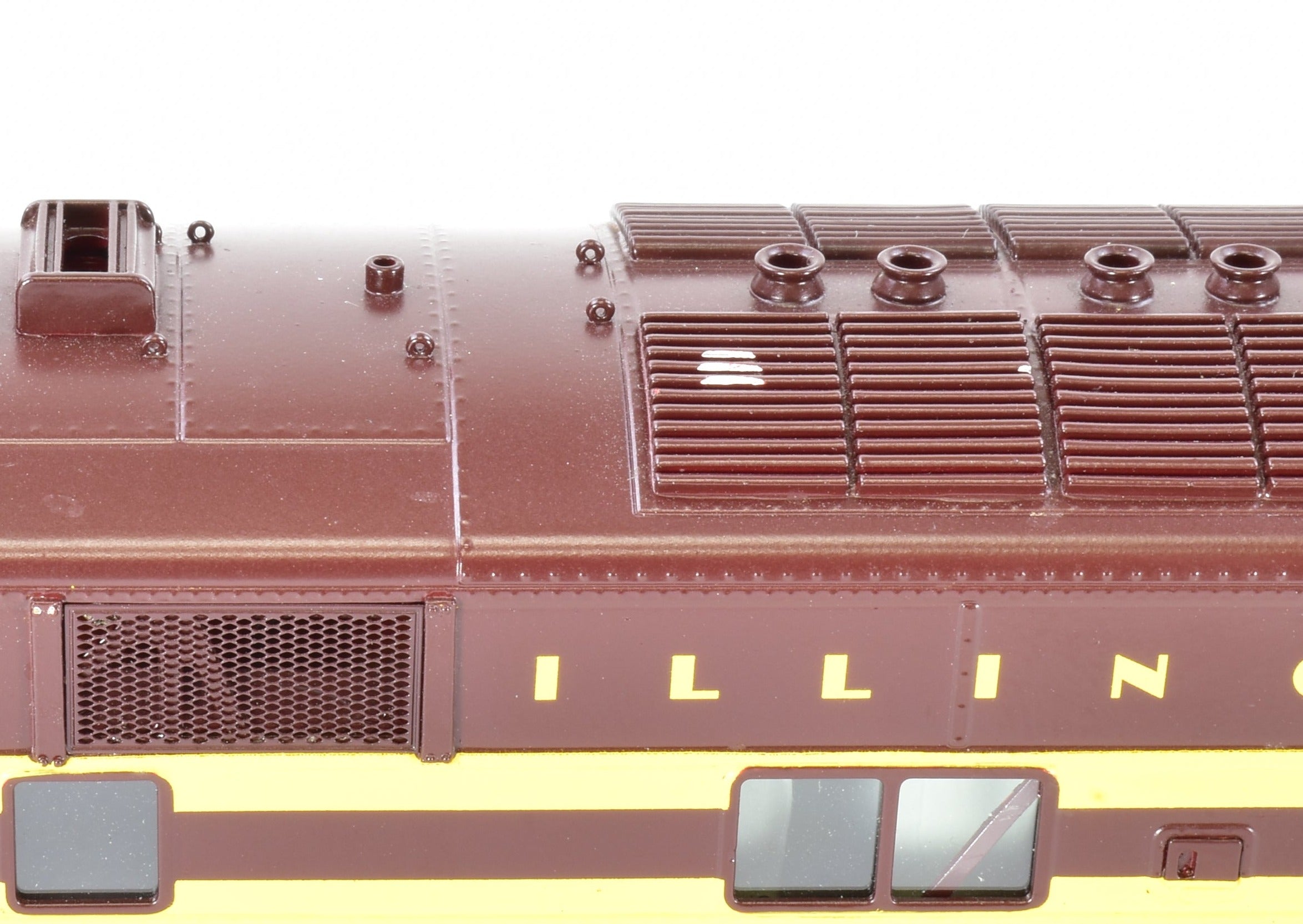 HO Scale Brass Model Train Set - Railway Classics Illinois Central 1942 Panama Limited 10-Car Set with EMD E6 AA Set F/P, Featuring ESU DCC & Sound System