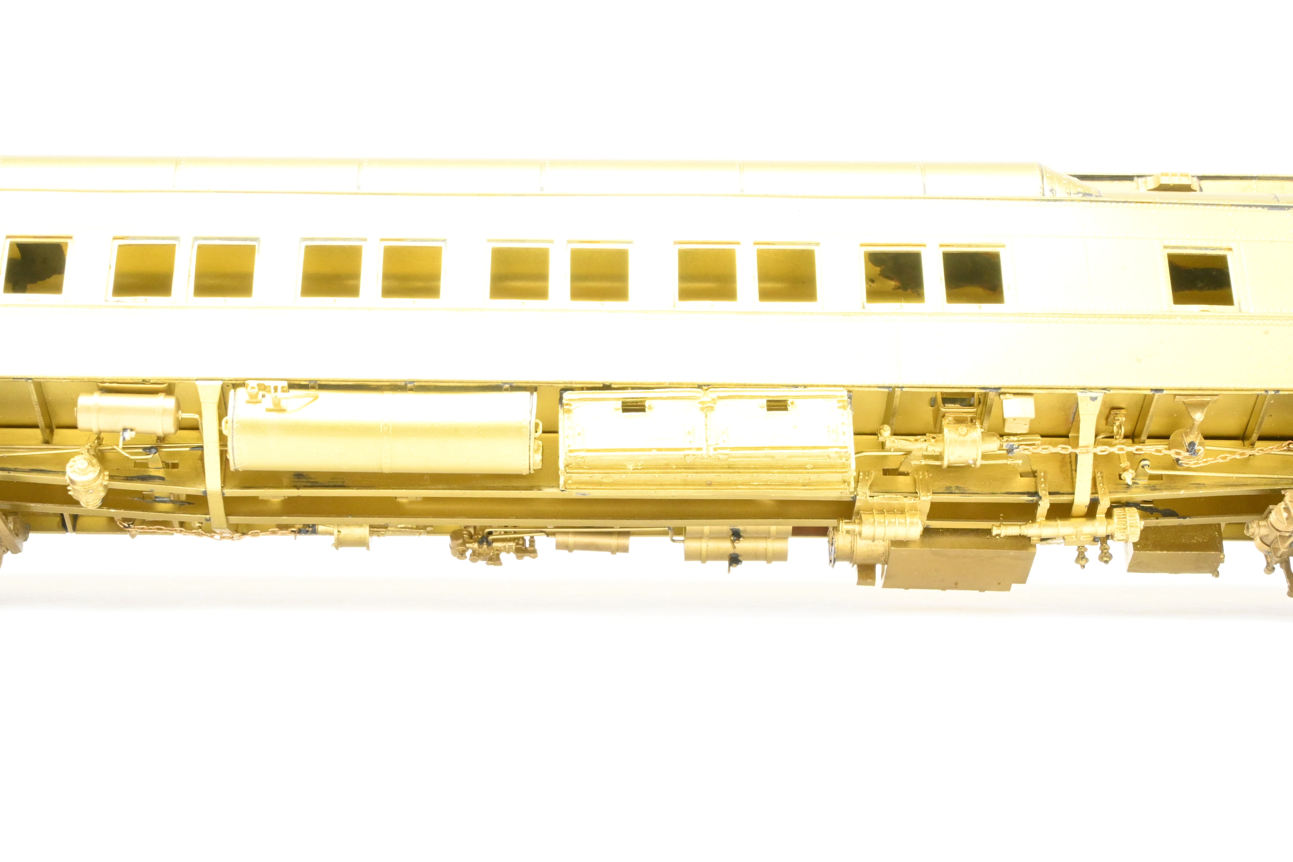 HO Scale Brass Precision Scale Co. Model of Various Roads Pullman Heavyweight 12-Section Sleeper Plan 2411 Featuring Mechanical Air Conditioning