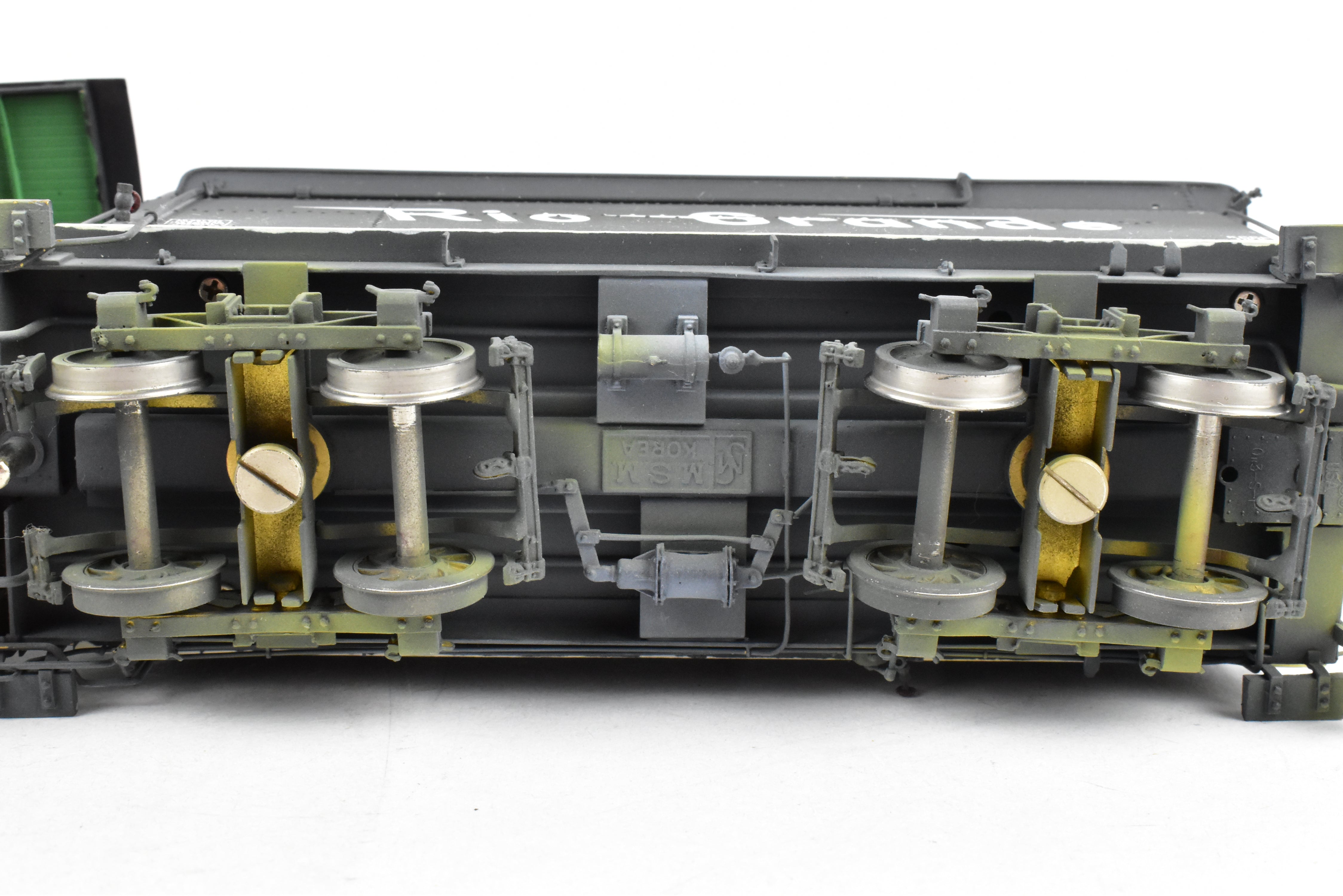 Brass OMI - Overland Models D&RGW C-18 2-8-0 #315 Weathered 1940s Switching Locomotive