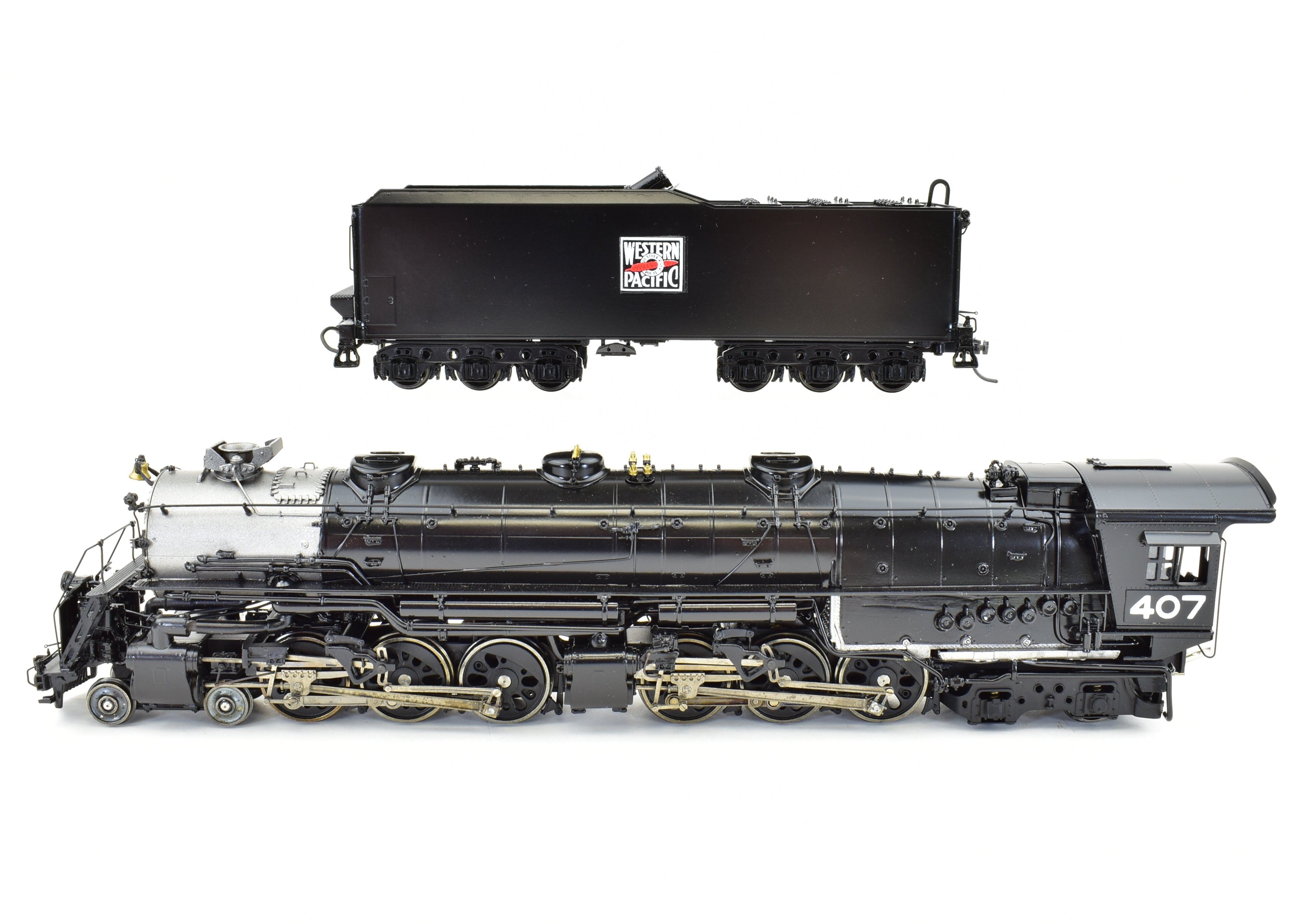 HO Scale Brass Precision Steam Locomotive - Precision Scale Co. WP - Western Pacific 4-6-6-4 Challenger FP Model