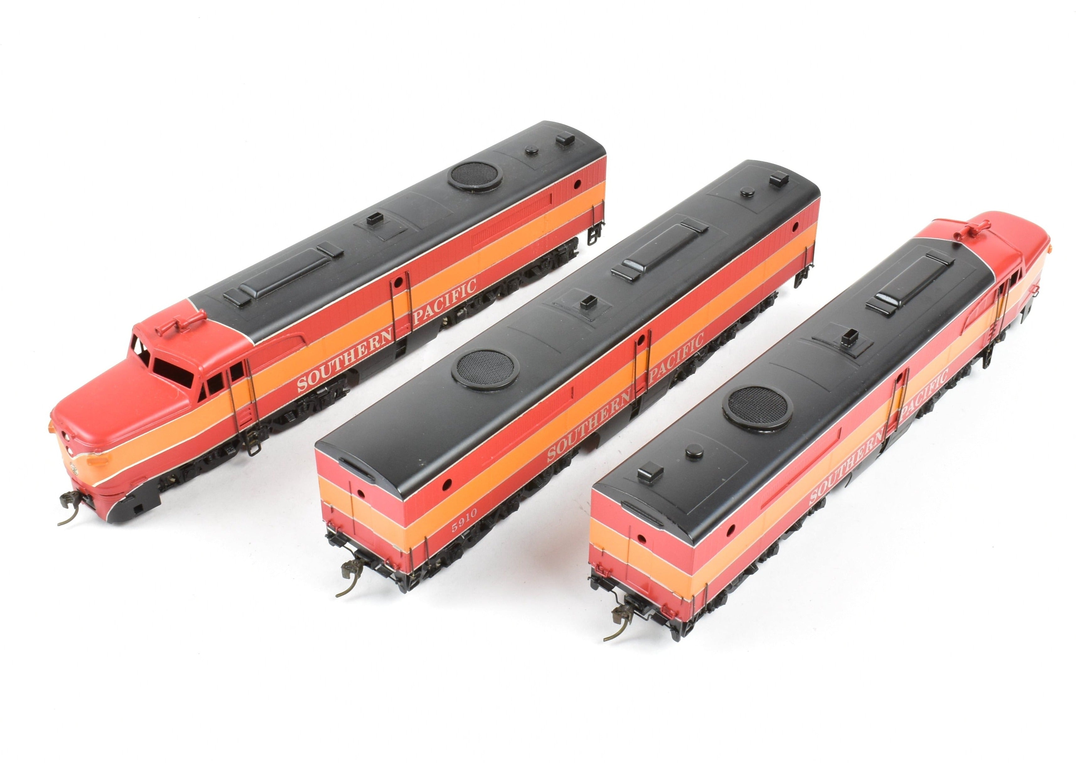 HO Scale Brass Balboa SP - Southern Pacific Daylight PA - 1 A - B - A Locomotive Set with Factory Painting
