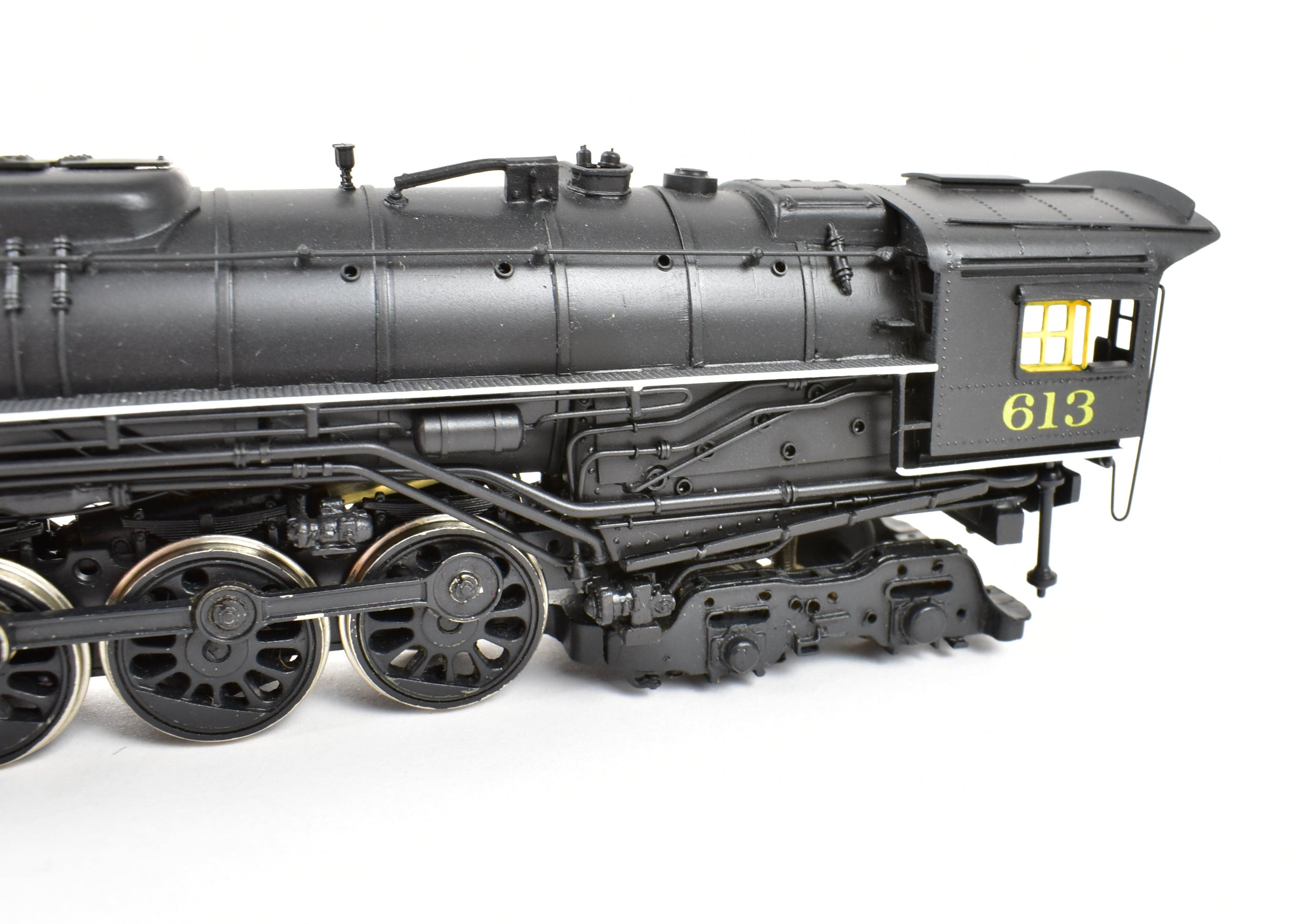 HO Scale Brass Gem C&O Chesapeake & Ohio 4-8-4 J-3a No. 613 Custom Painted