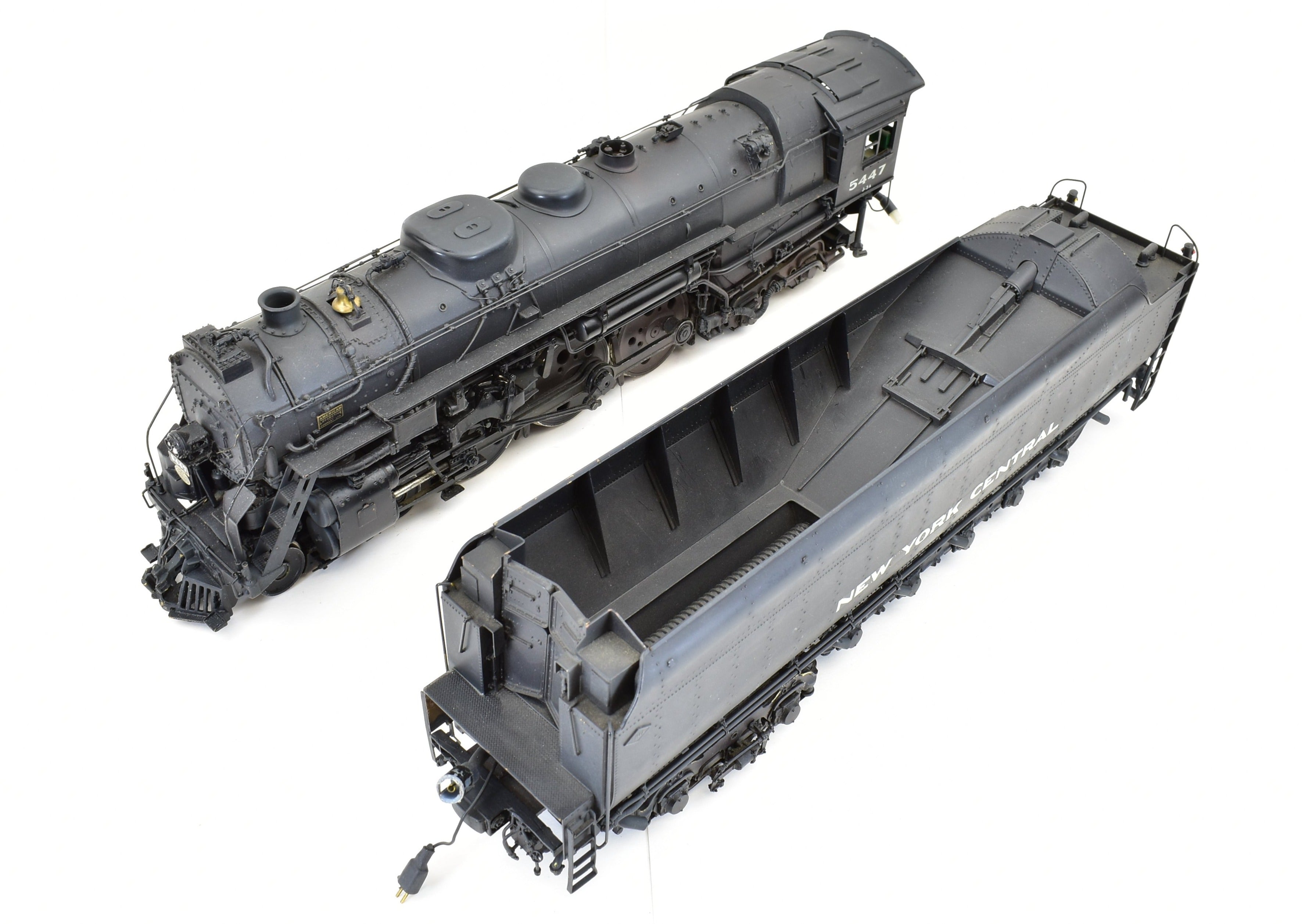 O Scale Brass Model Train - Precision Scale Co. from NYC - New York Central J-3a 4-6-4 De-Streamlined Hudson Locomotive with Custom Painting