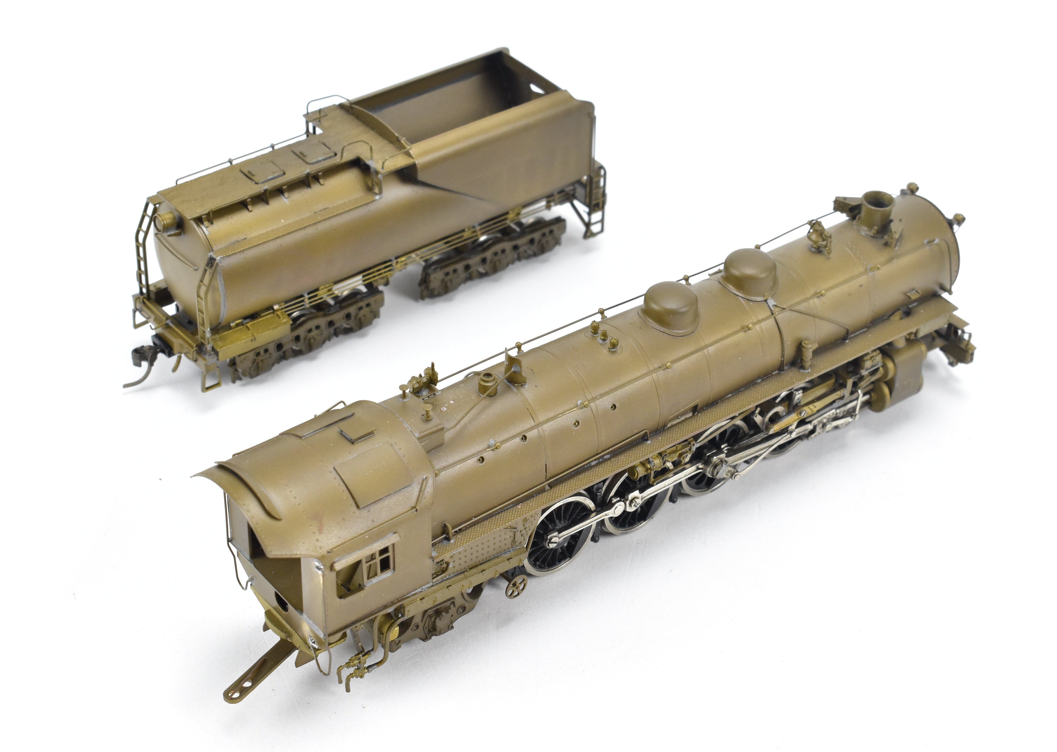 High - Quality HO Scale Brass Balboa Union Pacific 4 - 8 - 2 Mountain Locomotive Model, Class #7000