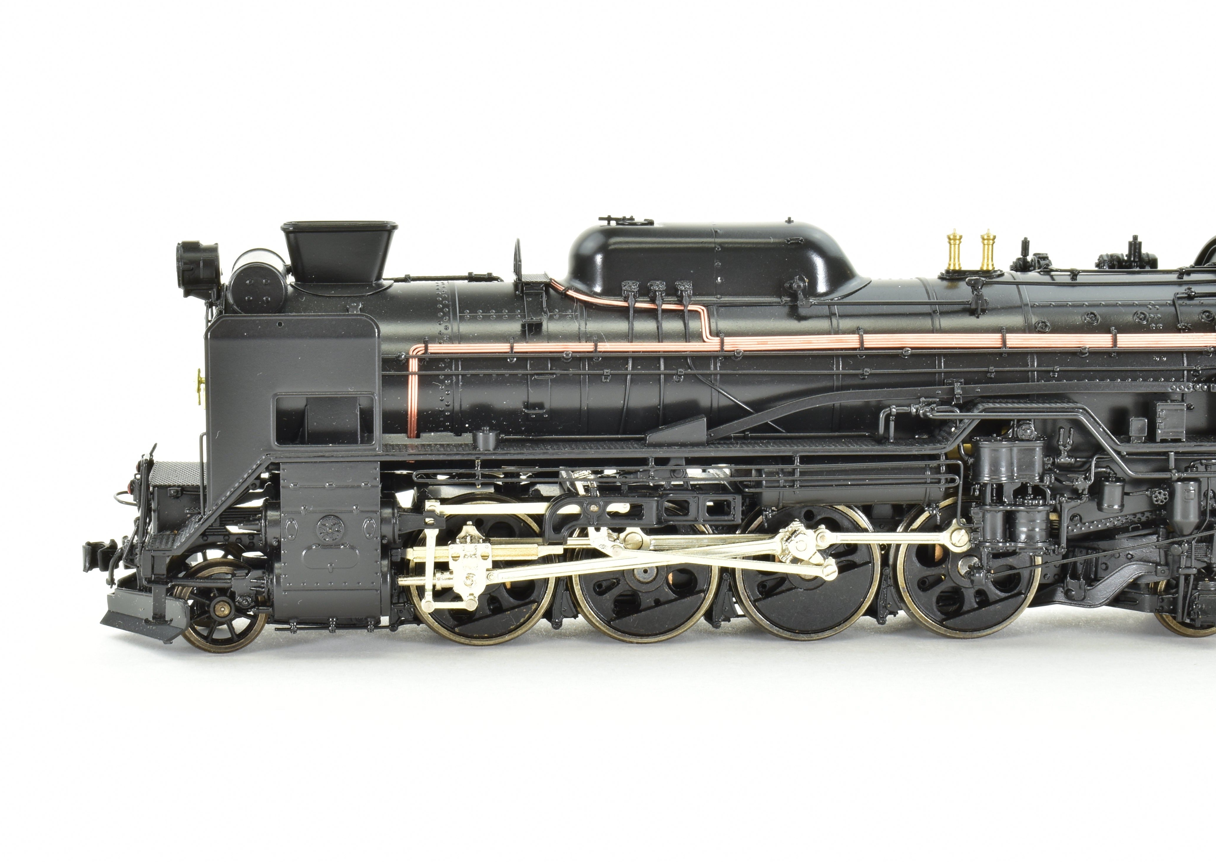 1999 J Scale Brass Tenshodo Japanese National Railways D51 2-8-2 Tapered Stack Model