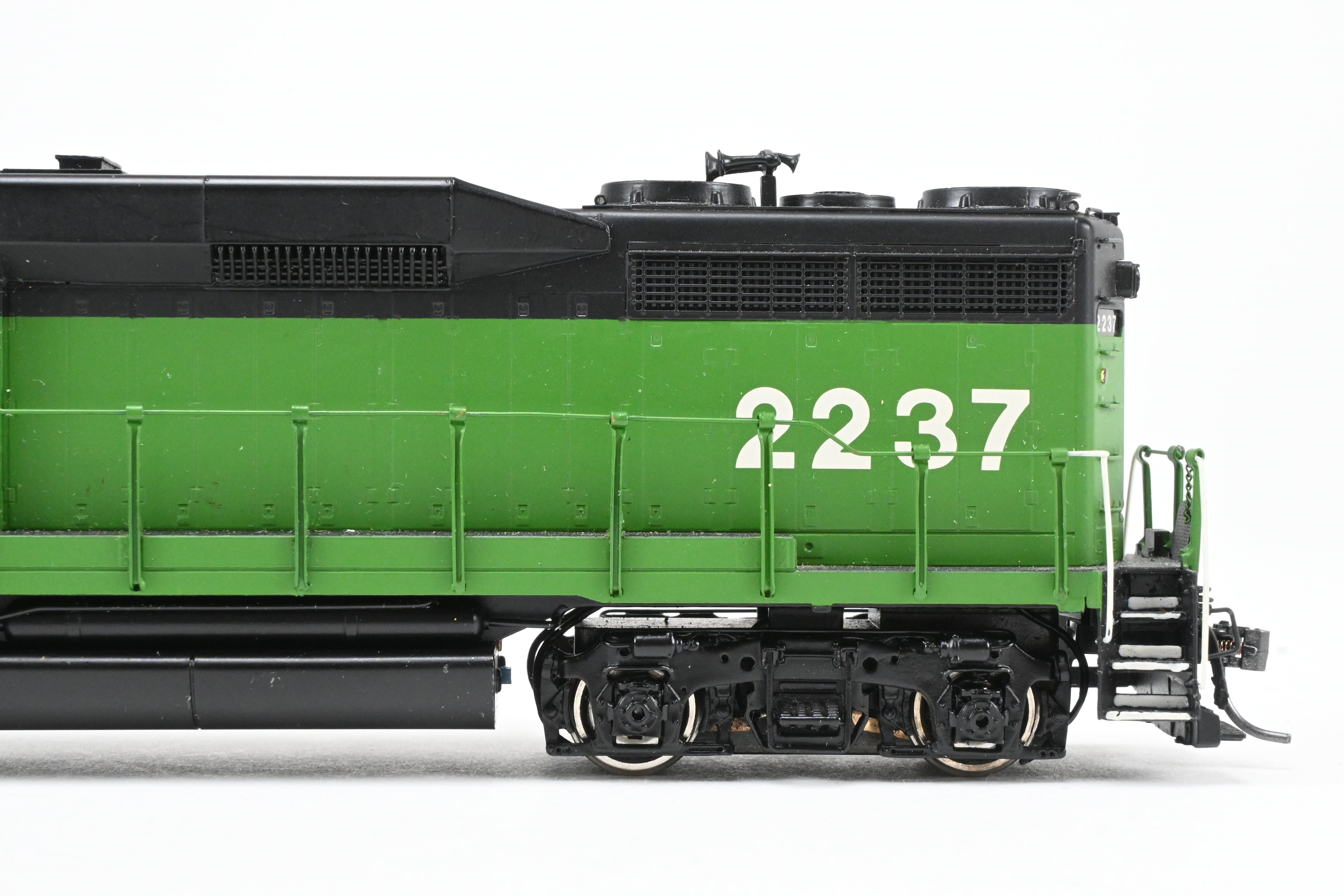 HO Scale Brass Cylinder - Challenger Imports Burlington Northern EMD GP30 Phase II Freight Model in Replacement Box