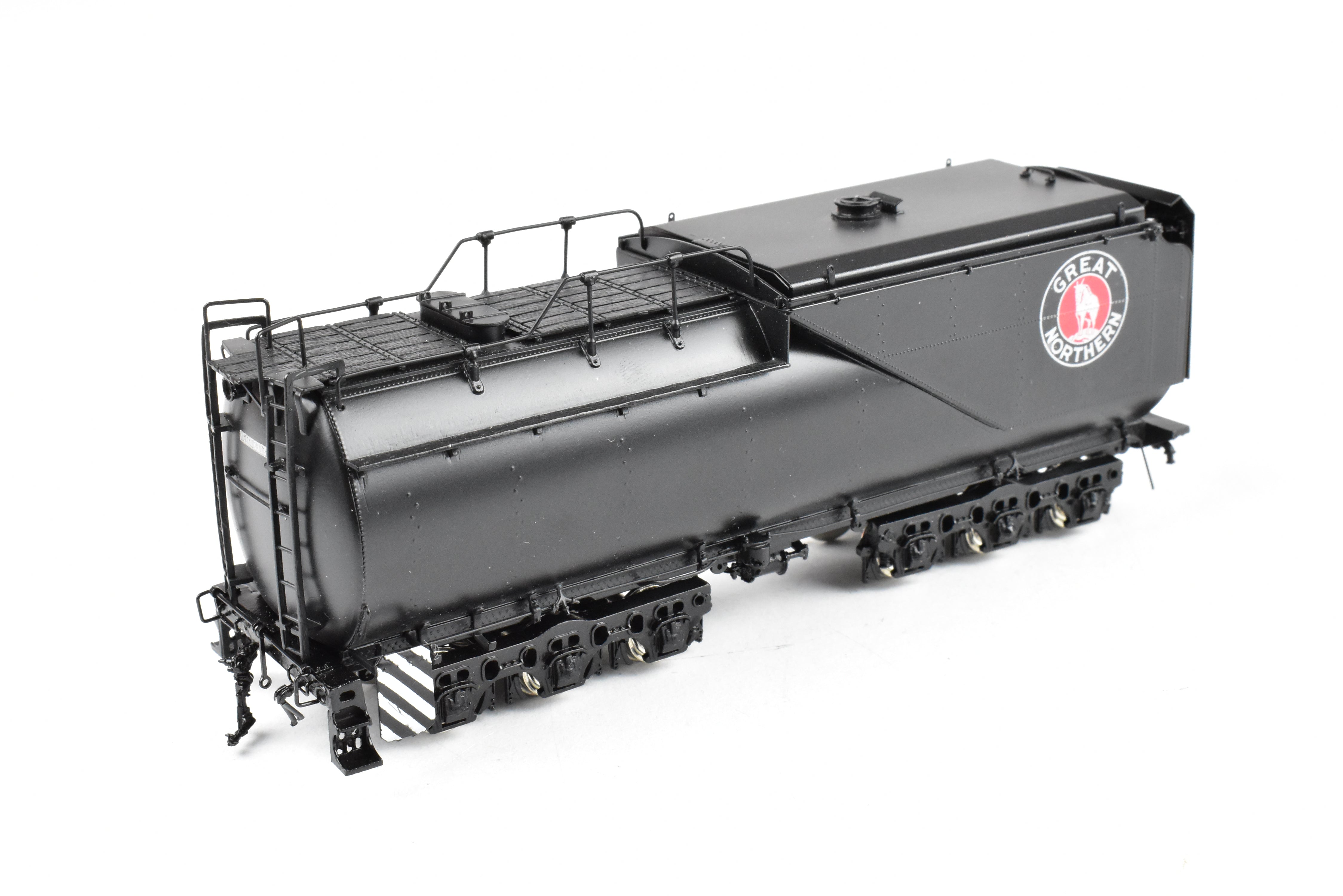 HO Scale Brass Model Train - Precision Scale Co. (PSC) Great Northern Class O - 7 with Vestibule Cab 2 - 8 - 2 Freight Locomotive