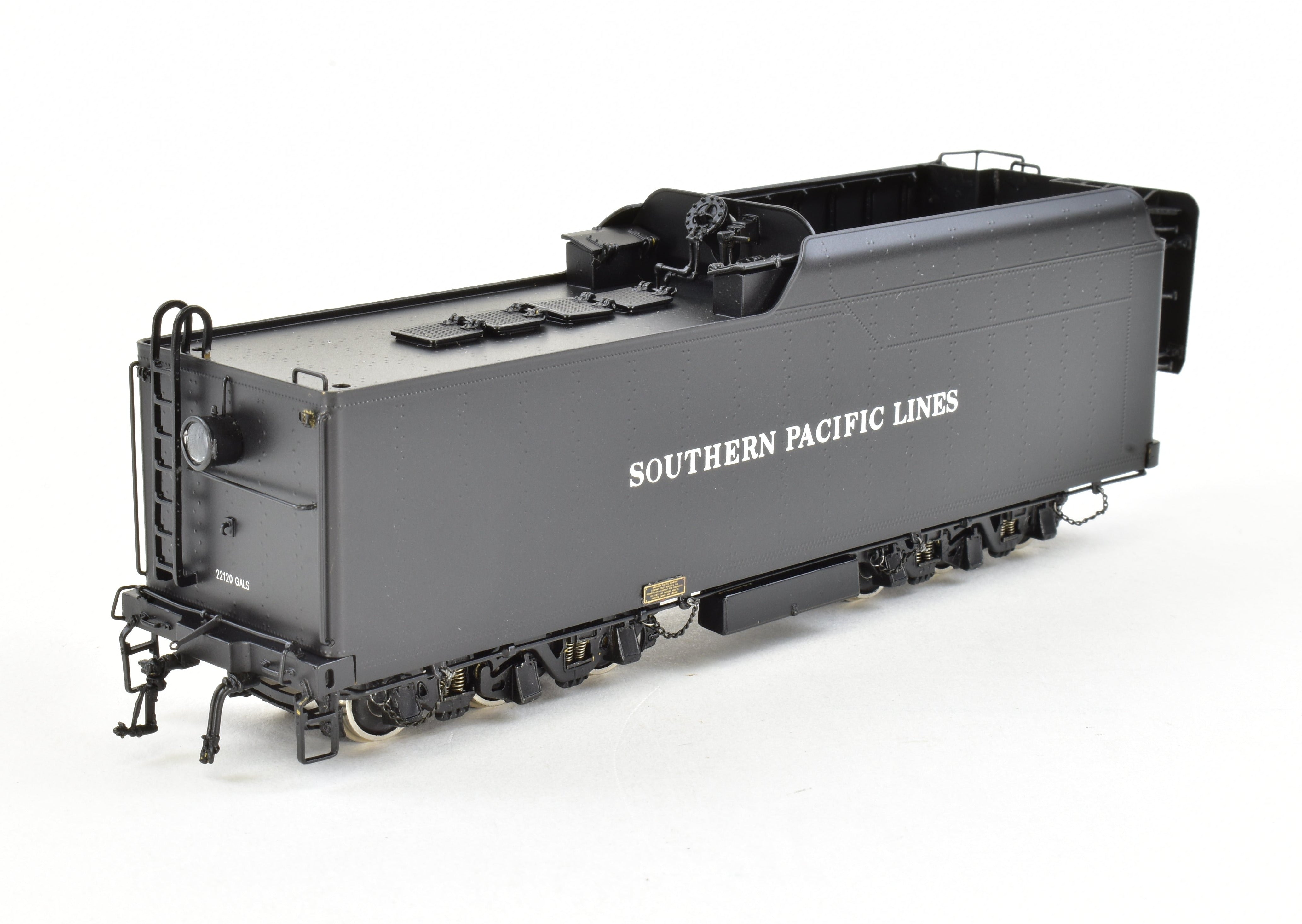 HO Scale Brass Model Train CON Key Imports SP - Southern Pacific Class AC - 9 2 - 8 - 8 - 4 Coal - Fired Passenger Locomotive #3800