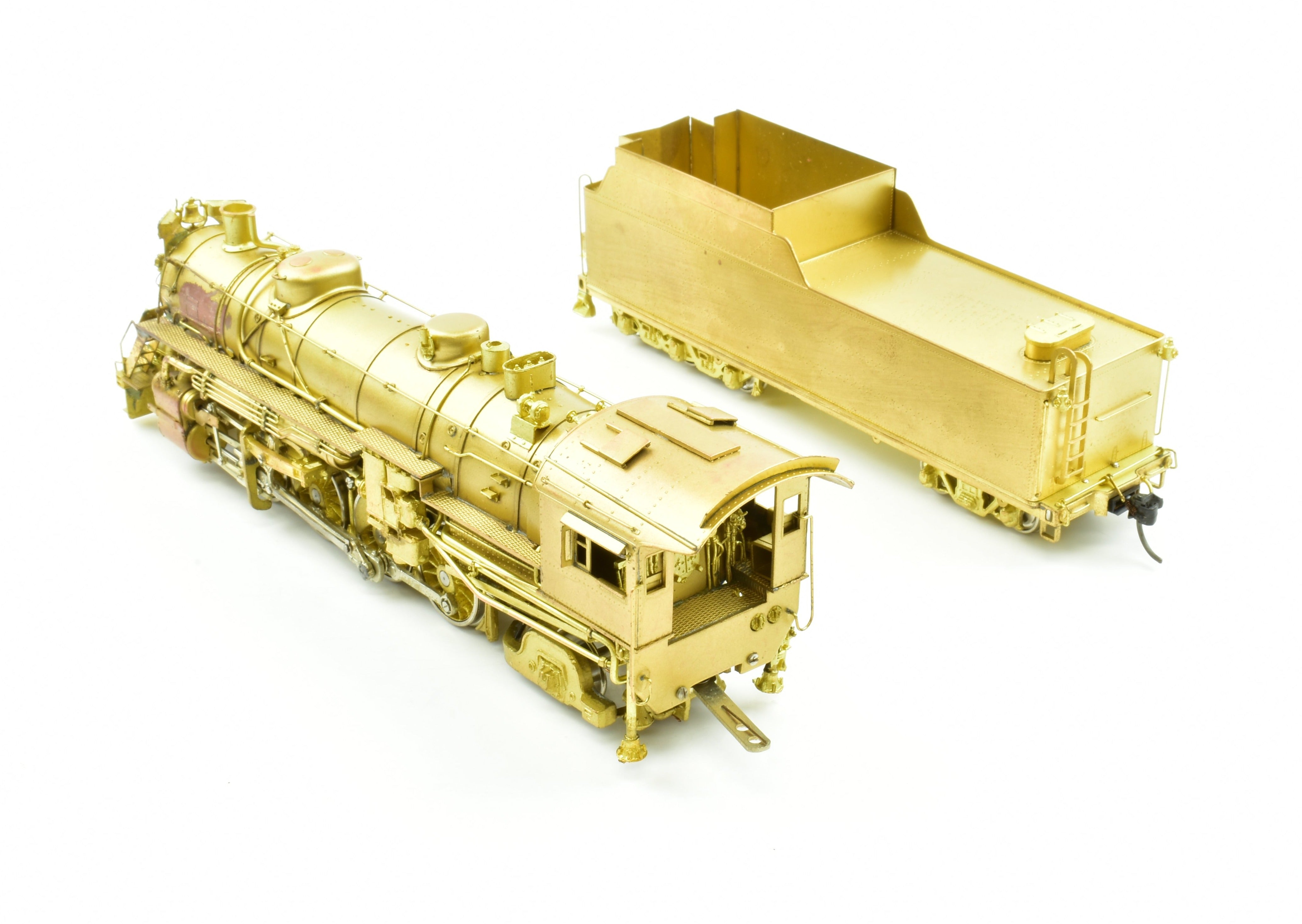 HO Brass Key Imports NKP Nickel Plate Road H-6d 2-8-2 Mikado Locomotives #617 & #631