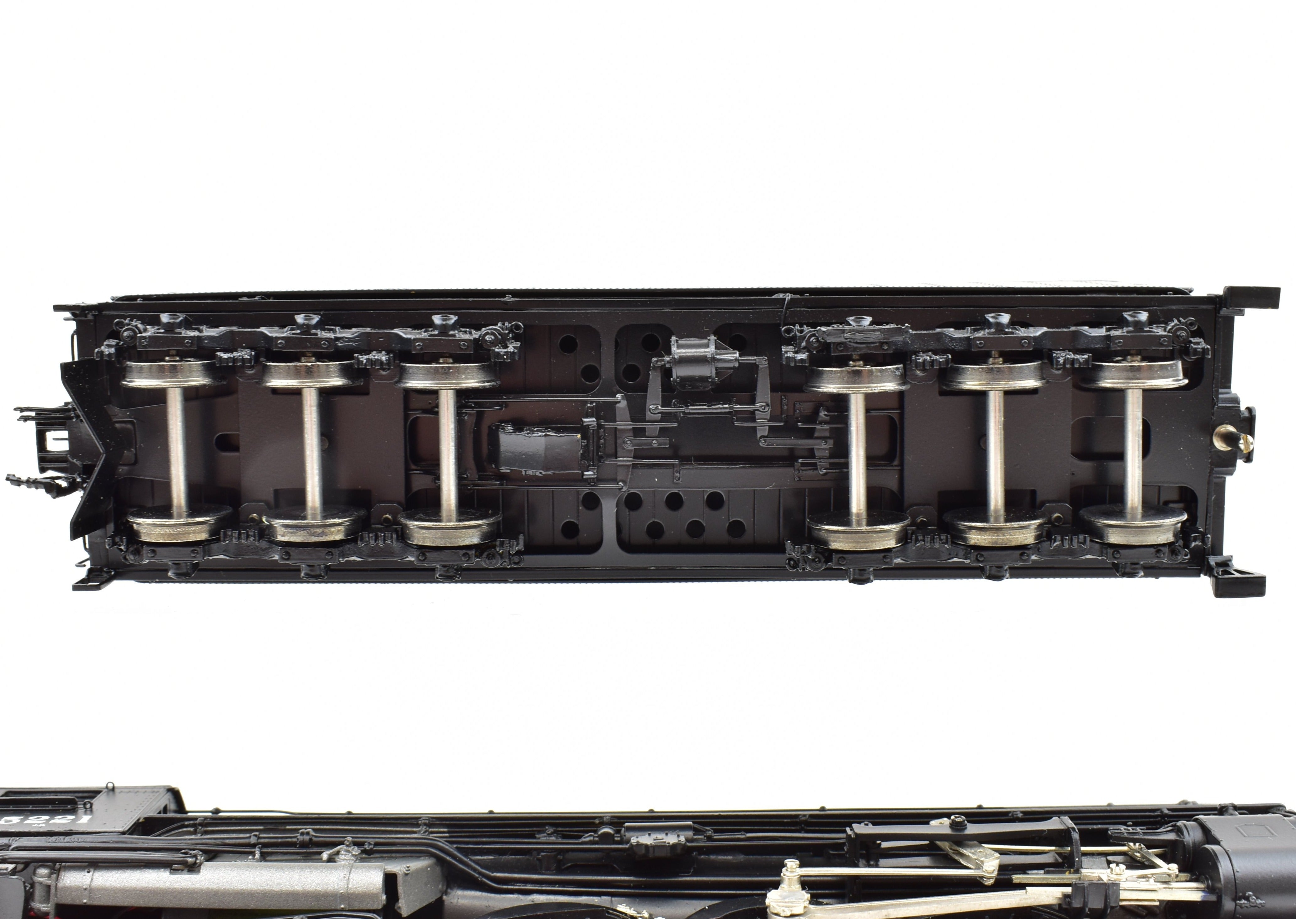 HO Scale Brass Model Train - Overland Models NYC (New York Central) J - 1b 4 - 6 - 4 Hudson FP Locomotive #5221