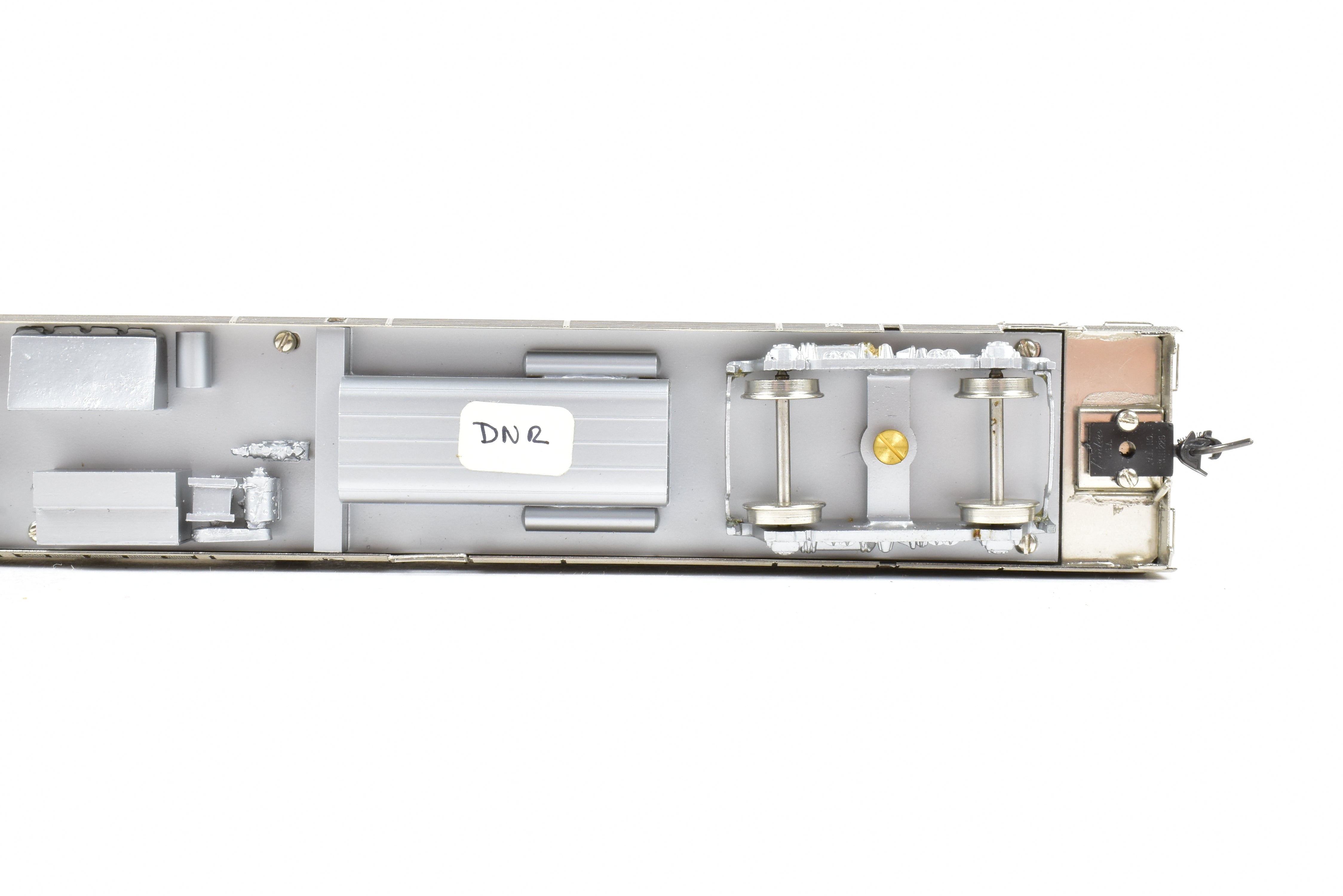 HO Scale Brass Model of Oriental Limited CB&Q/D&RGW/WP California Zephyr Diner for Model Trains