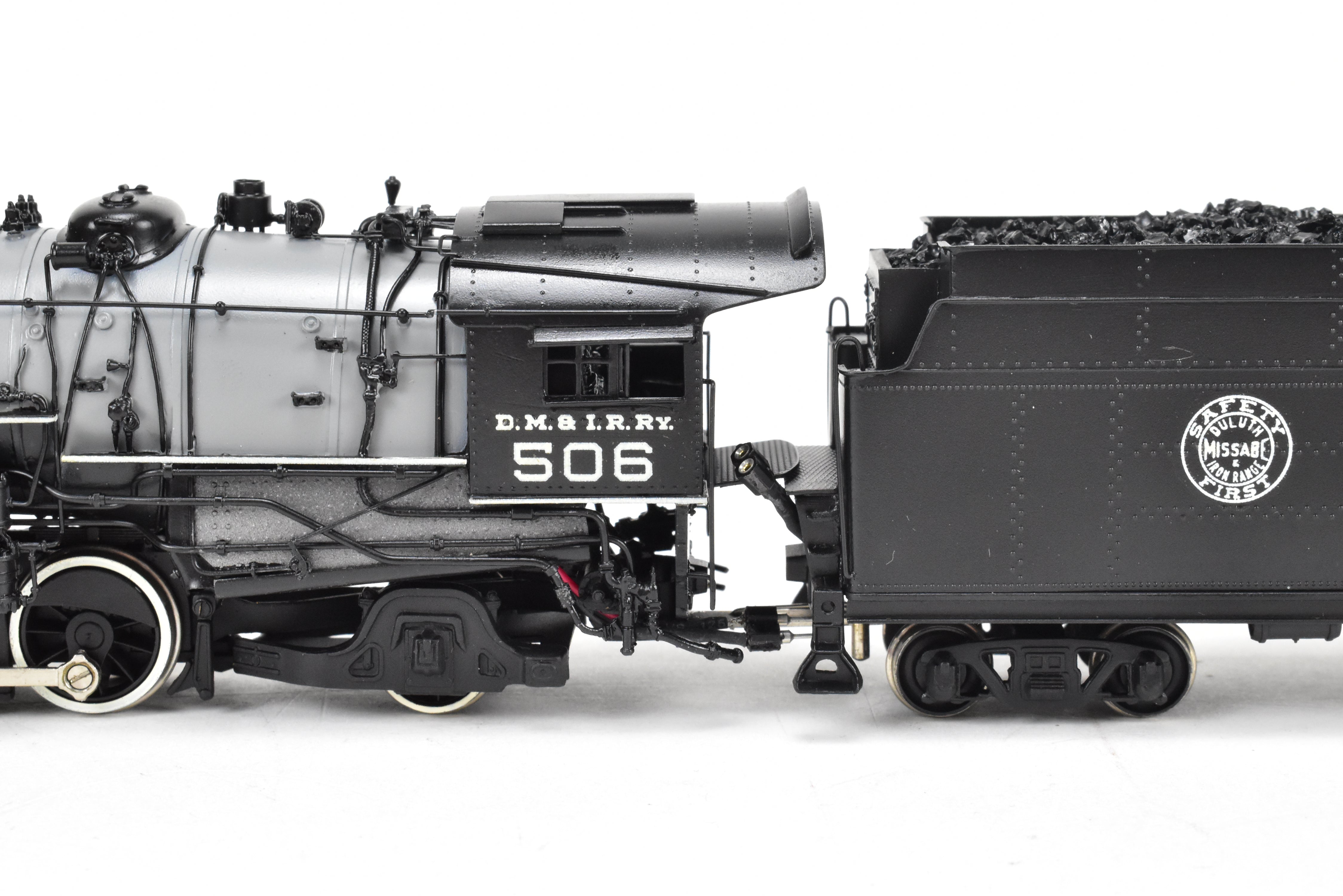 HO Scale Brass Key Imports DM&IR 2-10-2 Santa Fe Class E-1 Pro Painted Locomotive No. 506