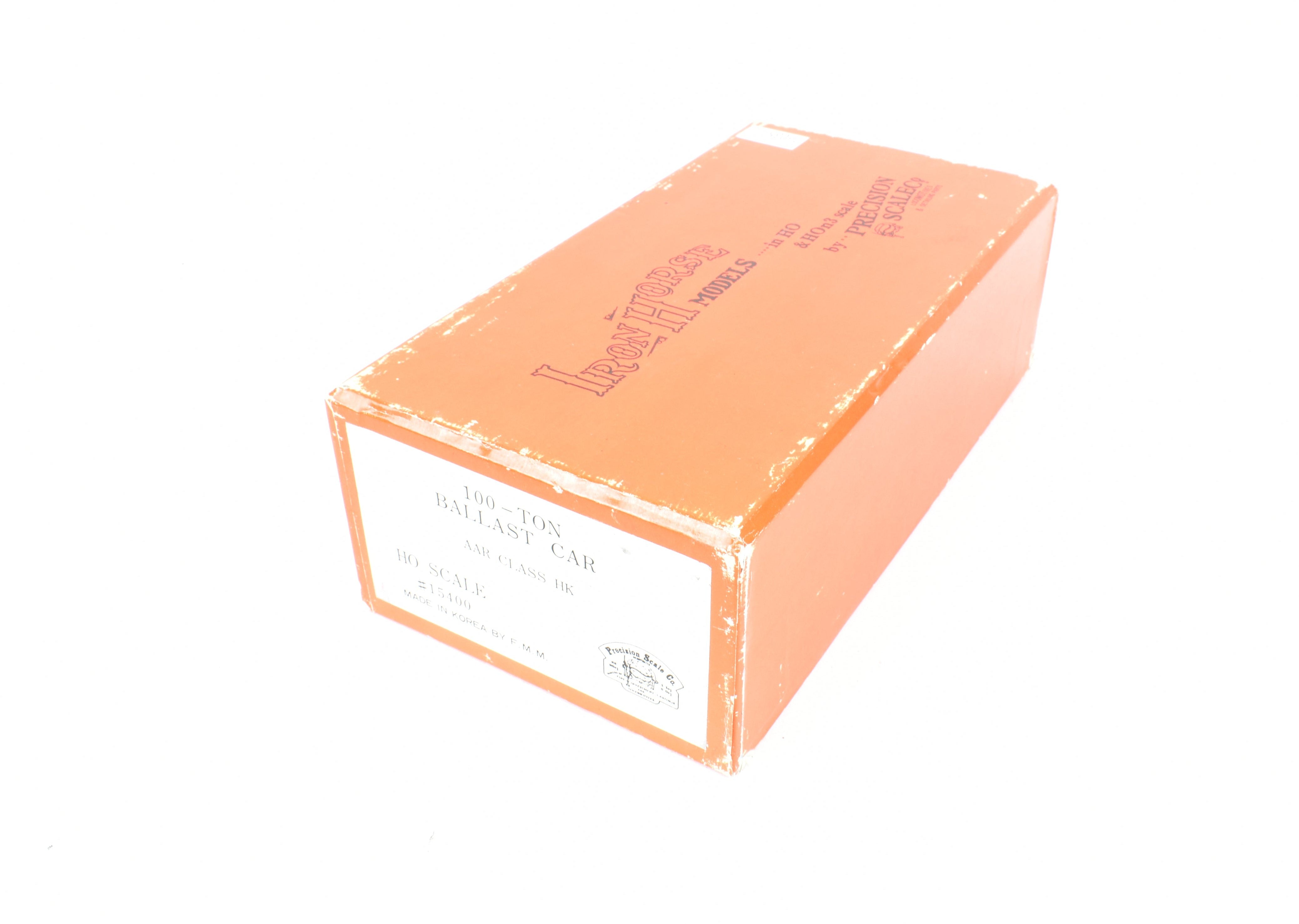 HO Brass 100-Ton Ballast Car by Precision Scale Co., Factory Painted