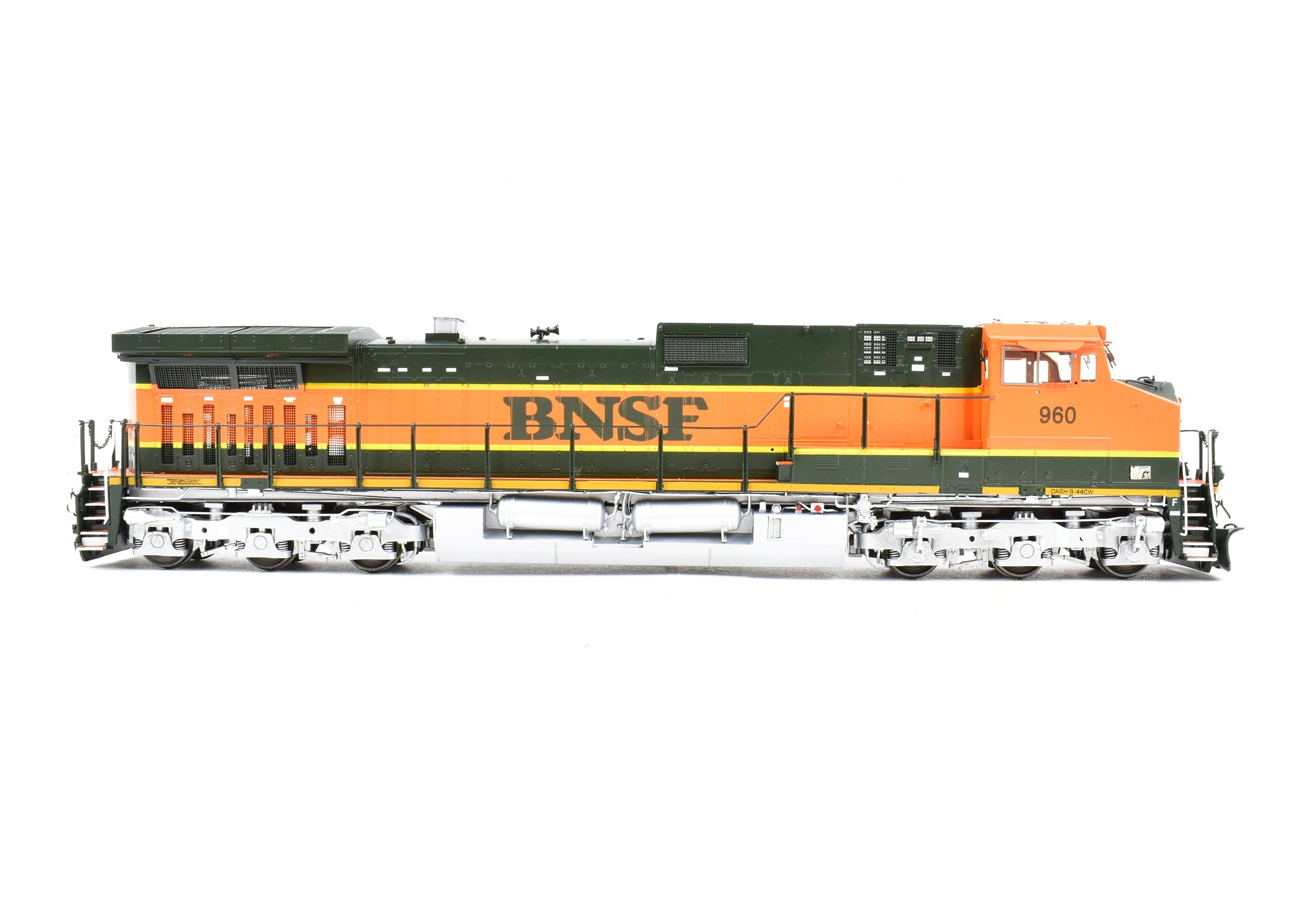 HO Scale Brass BNSF GE C44 - 9W FP #960 by Overland Models, Inc.