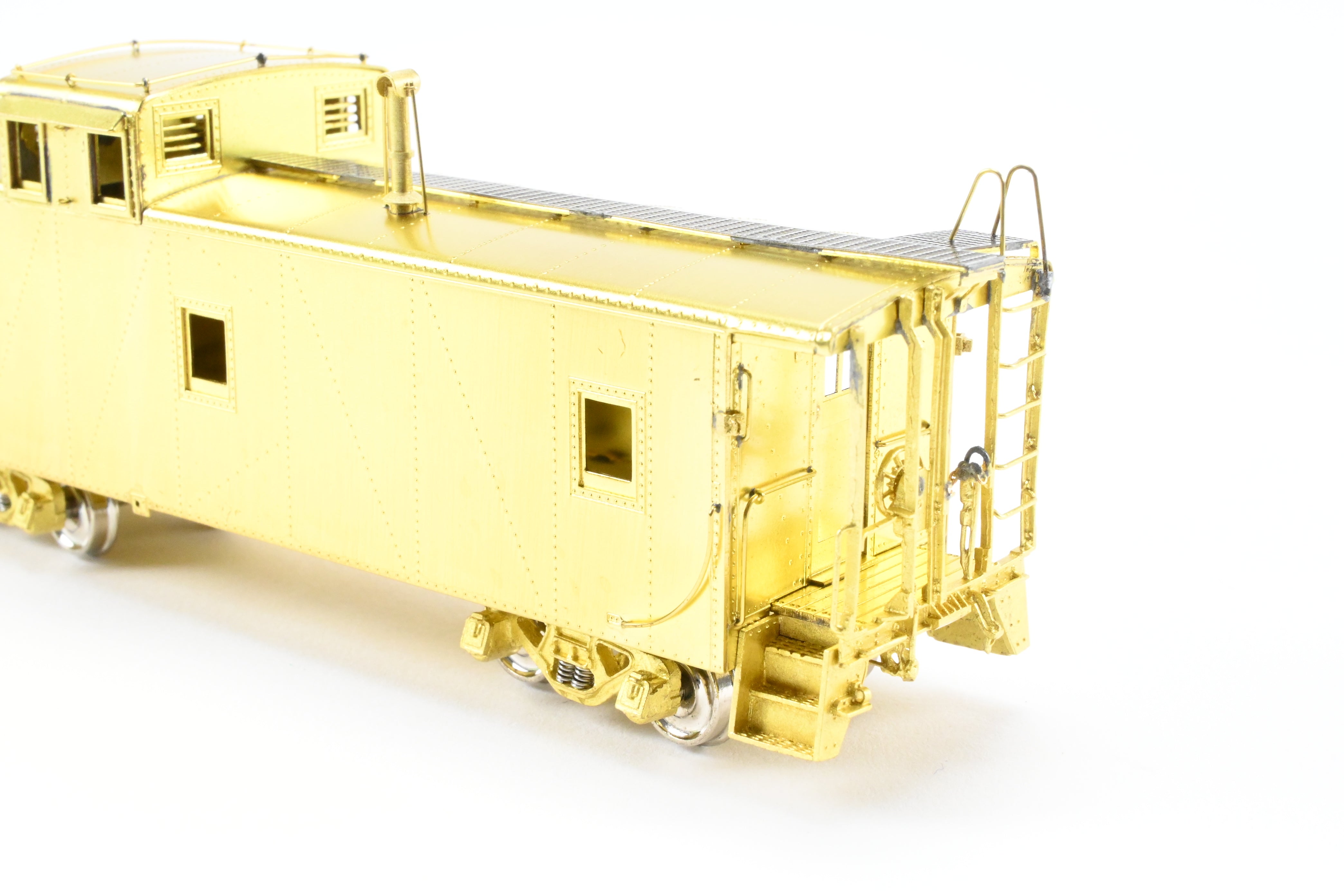 HO Scale Brass OMI - Overland Models, Inc. Missouri Pacific Steel Caboose with Rivets, Model Numbers Ranging from #1016 to #1050