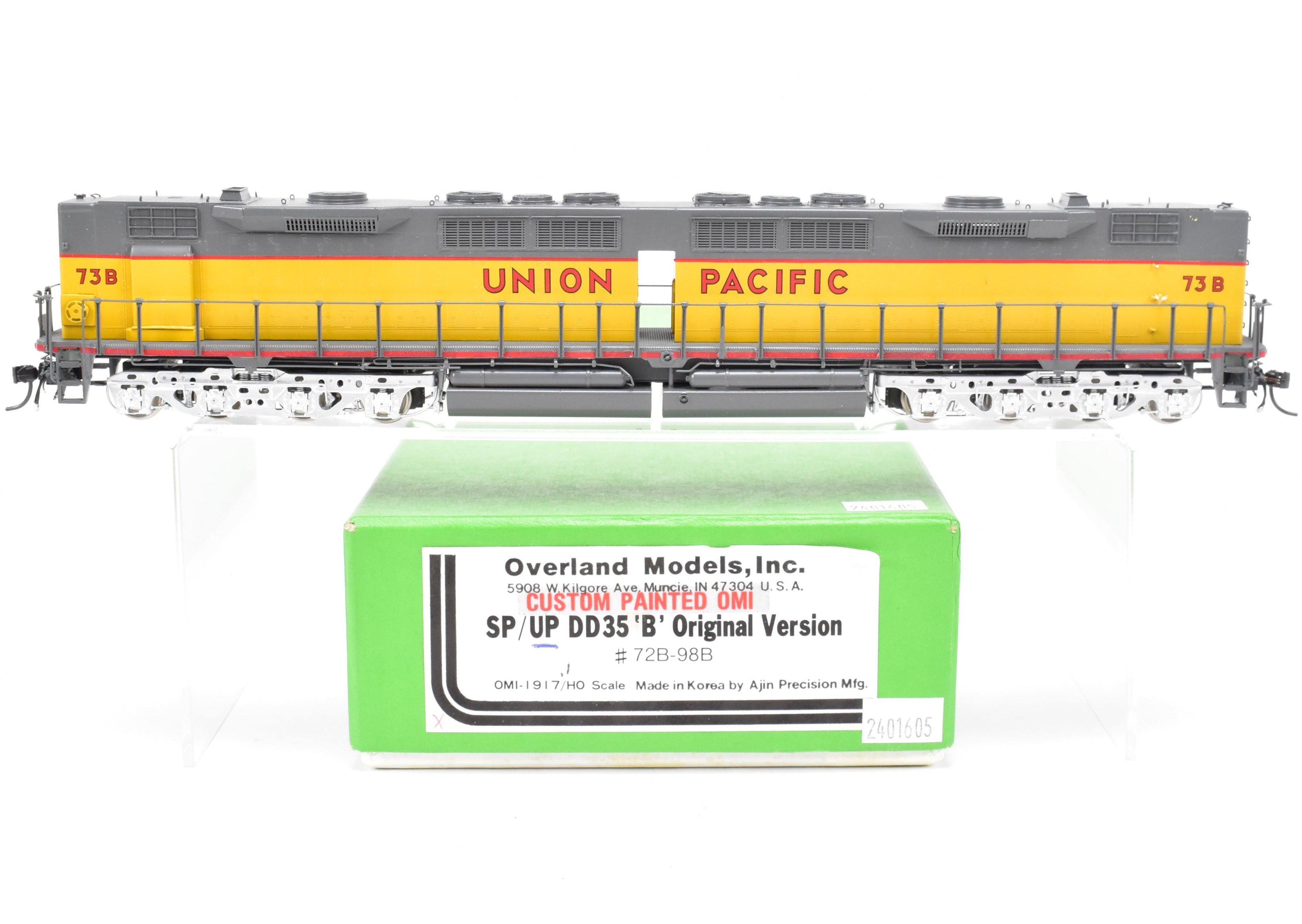 HO Brass OMI Union Pacific EMD DD35B Model #73B with Excellent Condition