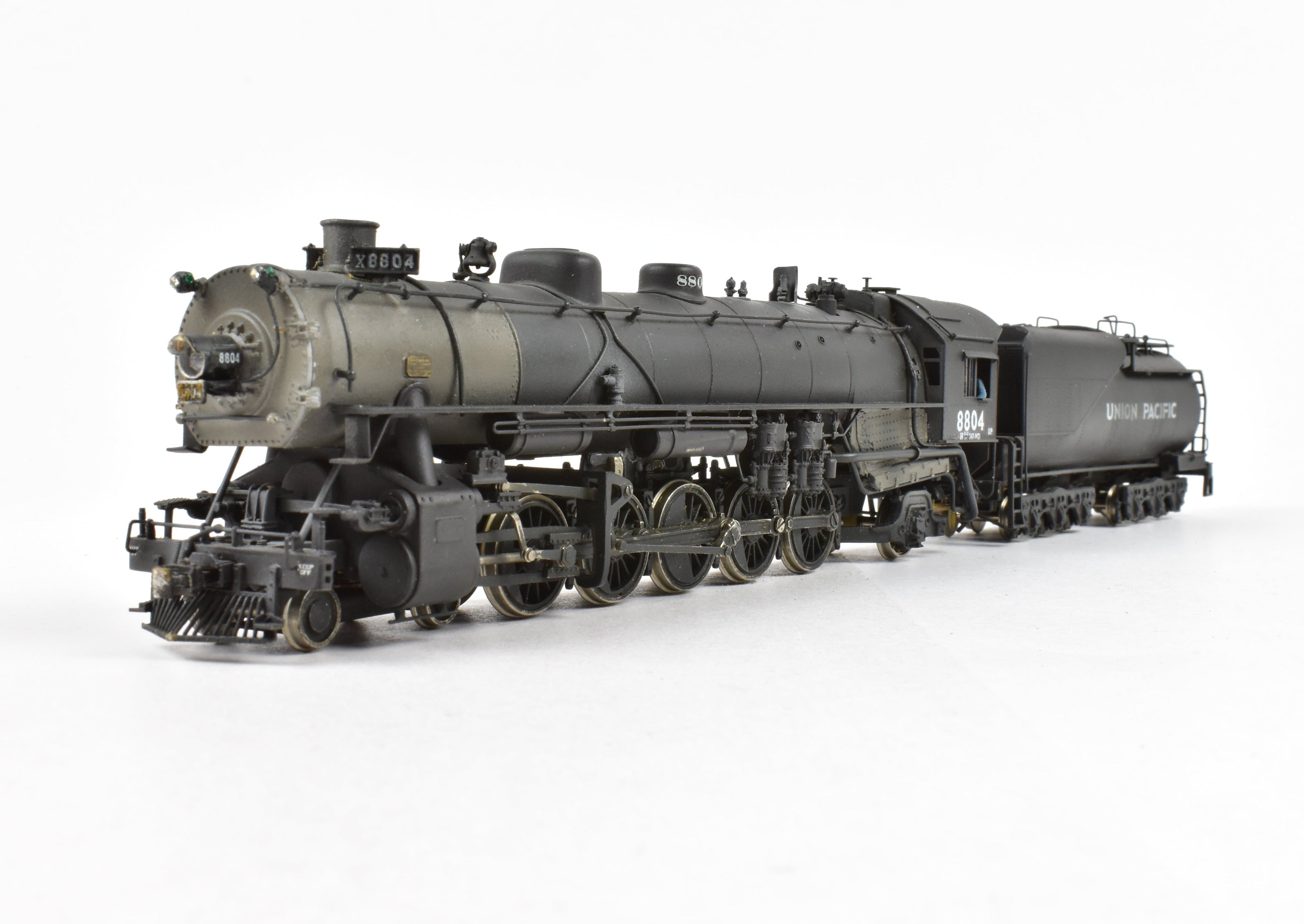 HO Scale Brass Train Model by Westside Model Co., Union Pacific 8800 Class 4 - 10 - 2 Locomotive, Custom Painted No. 8804